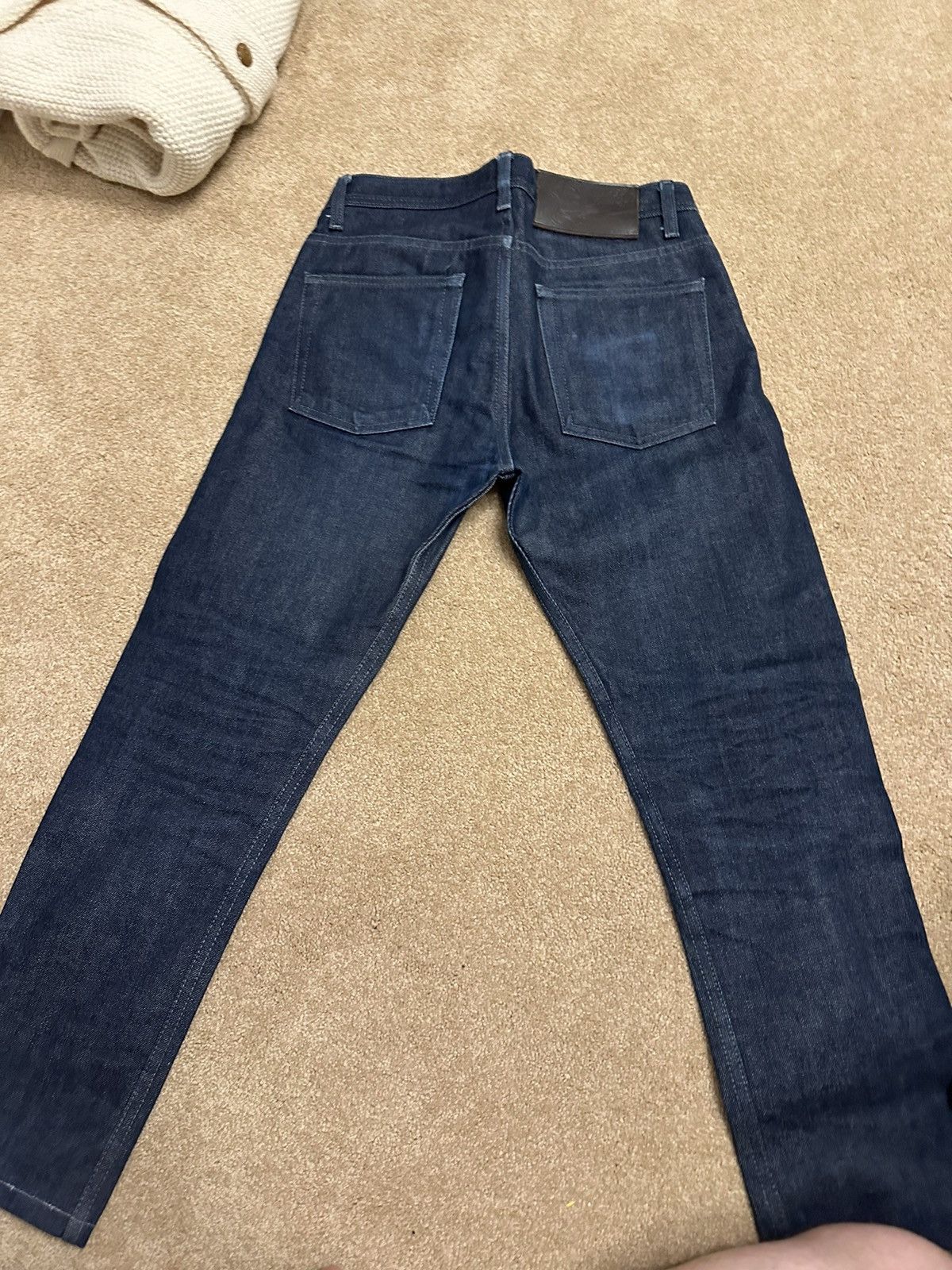 Naked & Famous Weird Guy Raw Denum Size US 29 - 5 Thumbnail