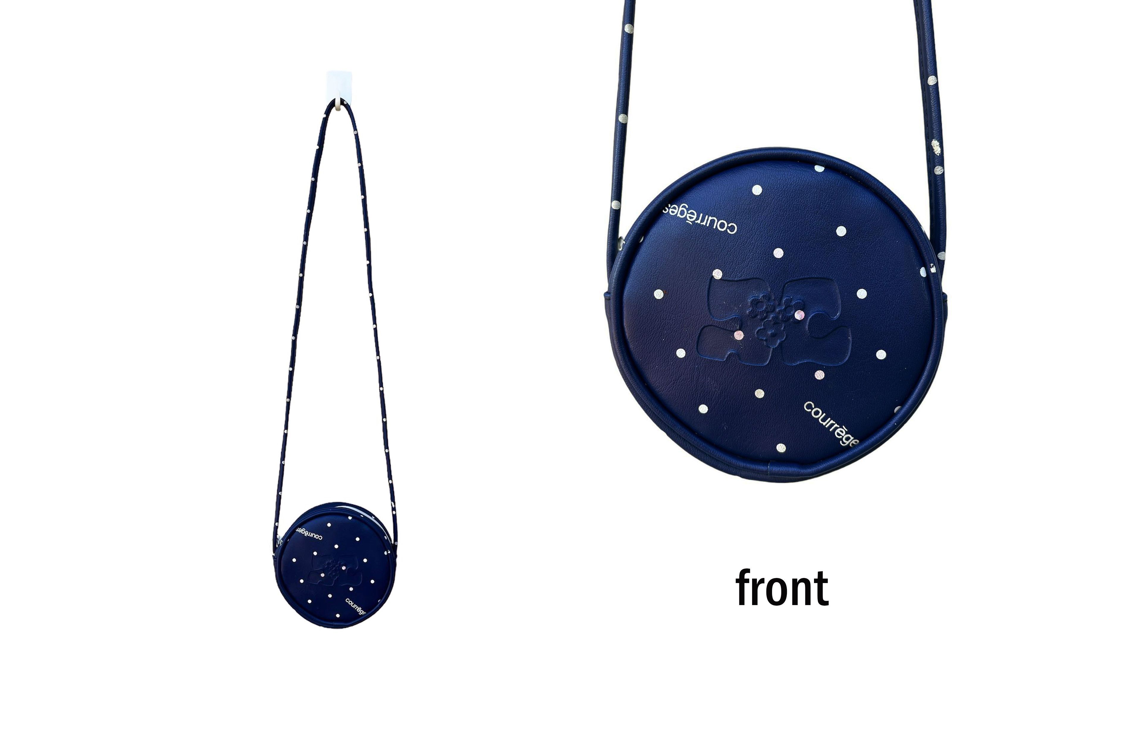 Courreges Mini Size COURRÈGES round shaped neck bag // crossbody bag Size ONE SIZE - 3 Thumbnail