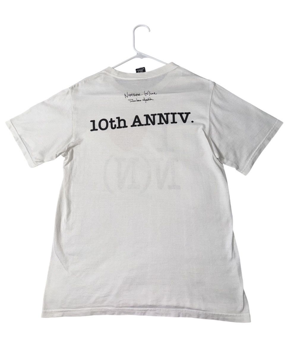 Number (N)ine Number (N)ine AW07 "I LOVE ❤️ N(N)" 10th Anniversary T-Shirt Size US M / EU 48-50 / 2 - 2 Thumbnail