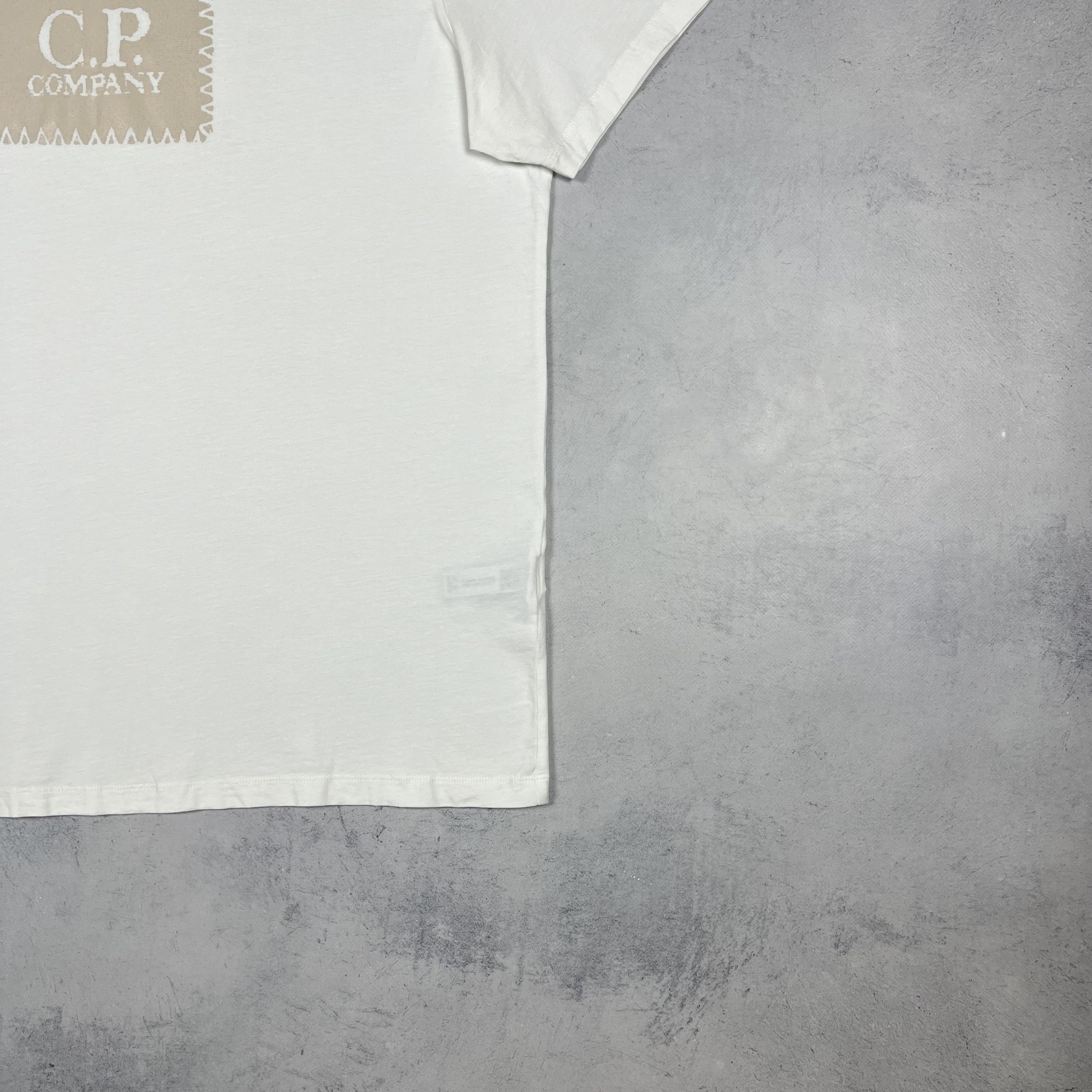 C.P. Company C.P. Company Big Logo T Shirt Size US XL / EU 56 / 4 - 4 Thumbnail