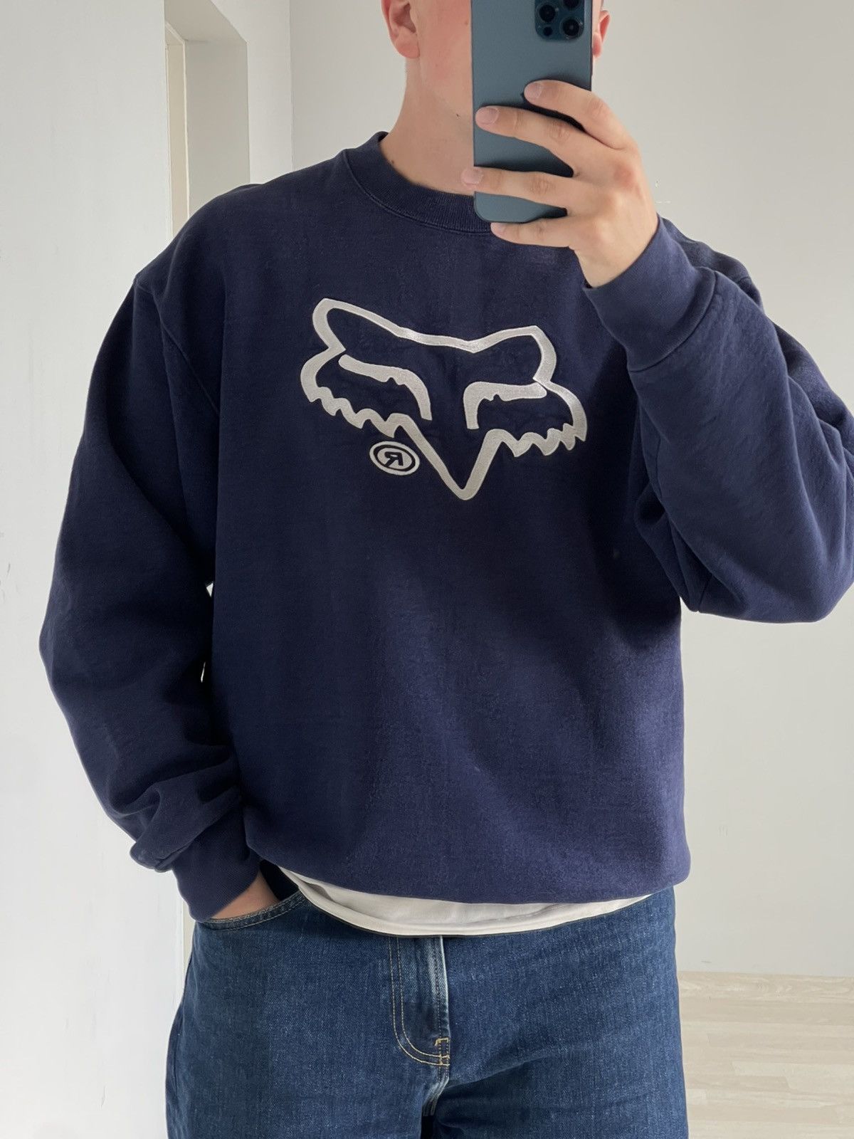 Fox Racing Vintage Fox Racing FOTL Made In USA 90s Crewneck Sweatshirt Size US L / EU 52-54 / 3 - 3 Thumbnail