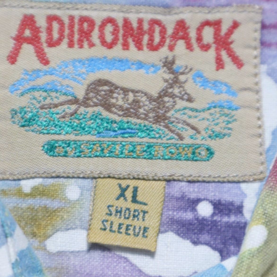 Vintage VINTAGE Adirondack Camp Cotton All Over Print Button Up Shirt Men XL Size US XL / EU 56 / 4 - 5 Thumbnail