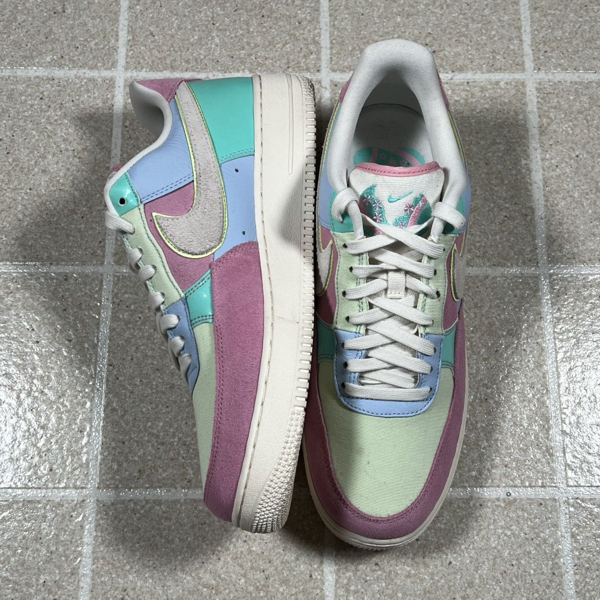 Nike Nike Air Force 1 Authentic Easter Egg Size 10.5 AH8462-400 Size US 10.5 / EU 43-44 - 4 Thumbnail