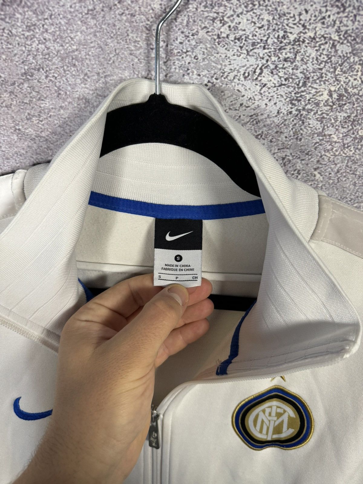 Nike × Vintage Nike Inter Milan 2009/10 Zip Up Training Track Jacket Small Size US S / EU 44-46 / 1 - 13 Thumbnail