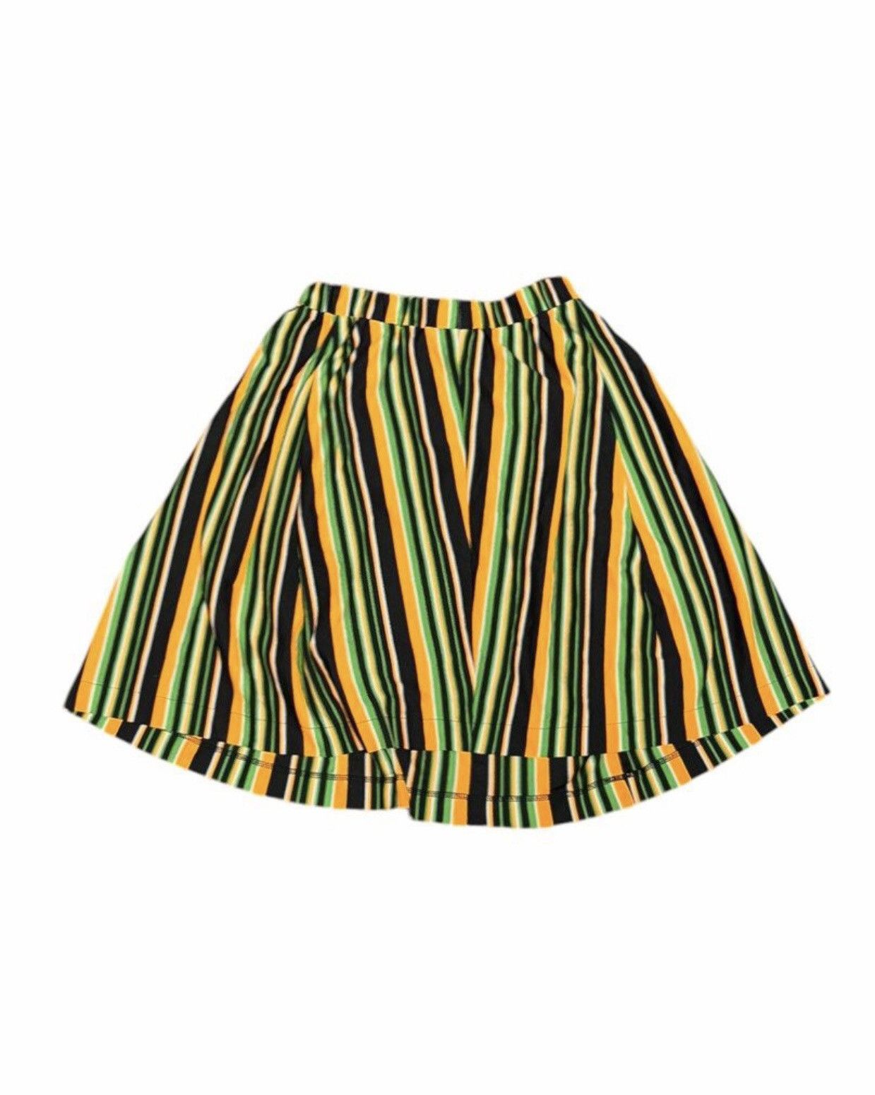 Comme des Garcons 🔥Vtg 80’s Comme des Garcons Stripes Asymmetrical Skirt Size S / US 4 / IT 40 - 1 Thumbnail