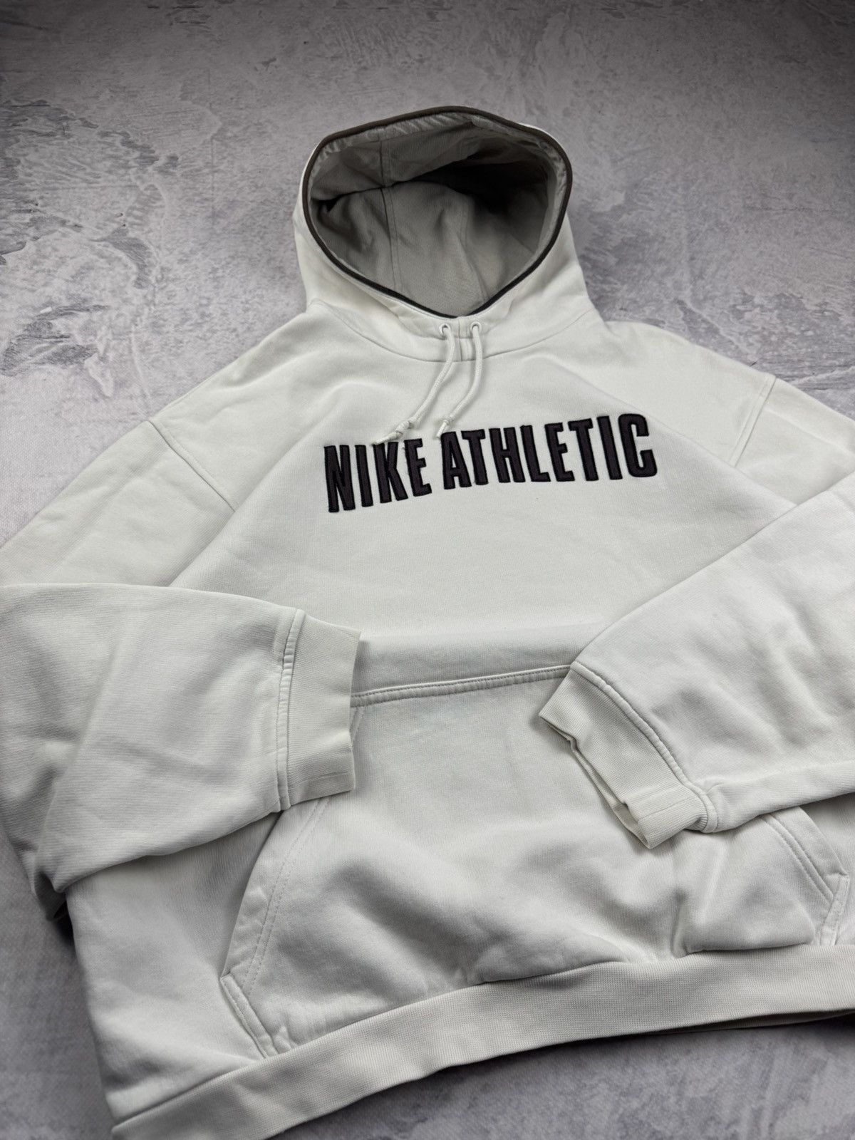 Nike × Vintage NIKE VINTAGE CENTER LOGO OVERSIZE BOXY HOODIE Size US L / EU 52-54 / 3 - 7 Thumbnail