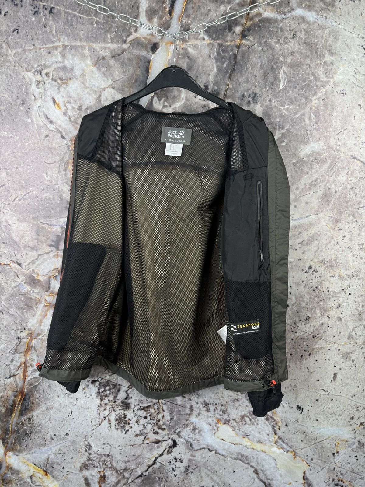 Jack Wolfskin Jack Wolfskin Windbreaker Jacket Texapore Air Outdoor Size M Size US M / EU 48-50 / 2 - 12 Thumbnail