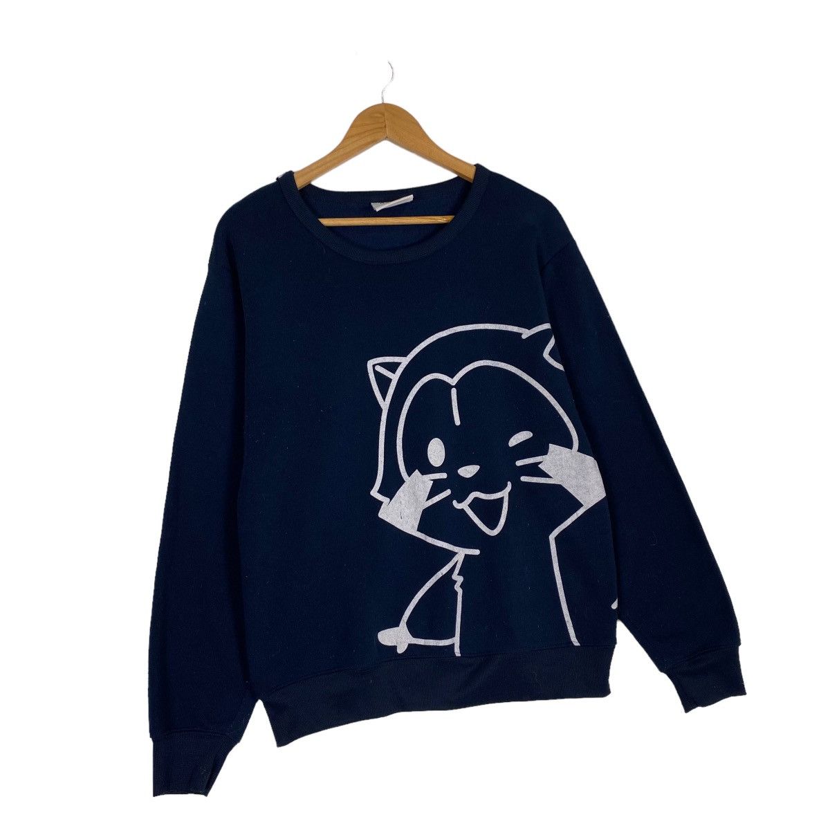 Anime × Japanese Brand PUCHI RASCAL BIG LOGO CREWNECK SWEATSHIRT Size US M / EU 48-50 / 2 - 3 Thumbnail