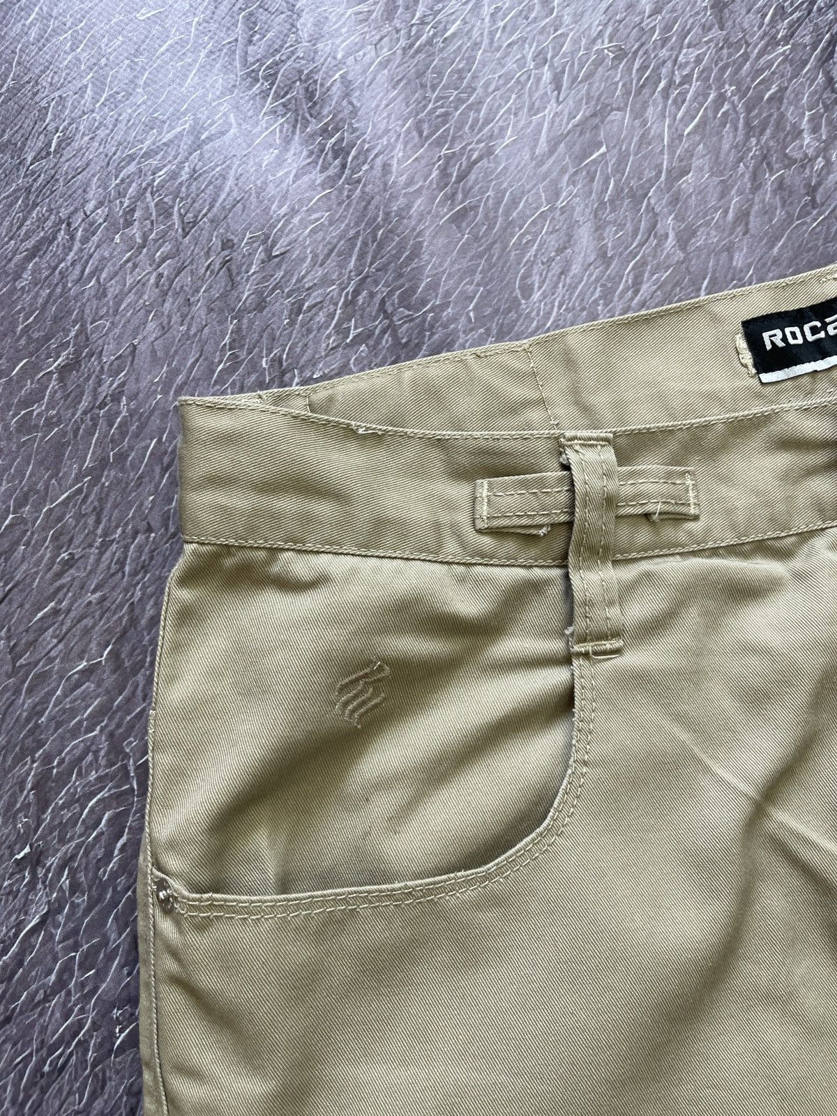 Rocawear Rocawear vintage beige chinos casual pants hype Size US 36 / EU 52 - 7 Thumbnail
