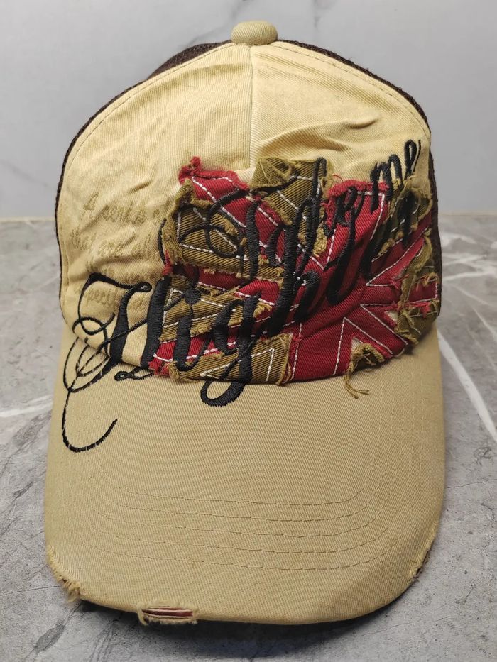 Japanese Brand Vintage Take Me Highter Distressed Style Cap Hat Size ONE SIZE - 2 Thumbnail