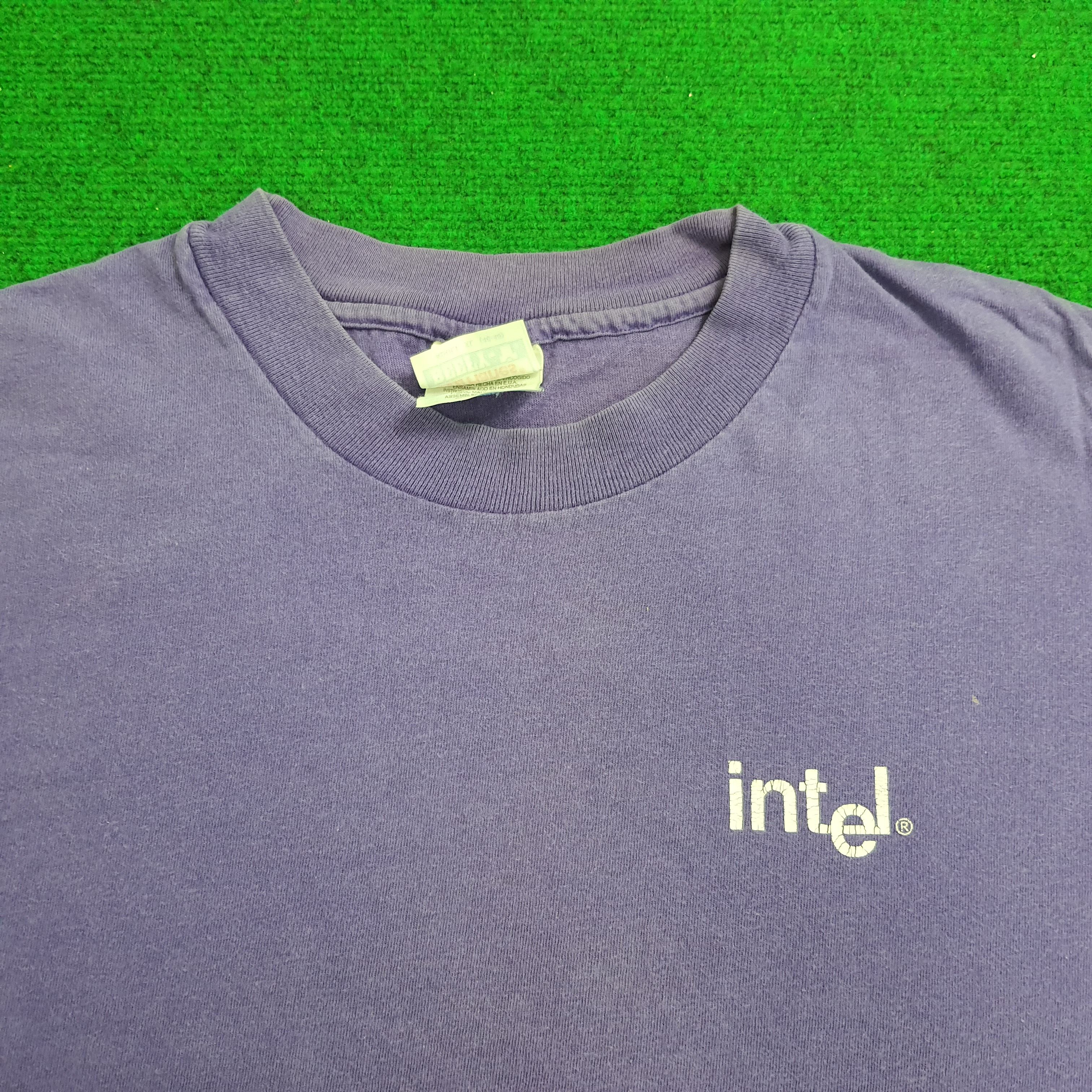 Microsoft INTEL Involved Microsoft Computer T-shirt Size US XL / EU 56 / 4 - 4 Thumbnail