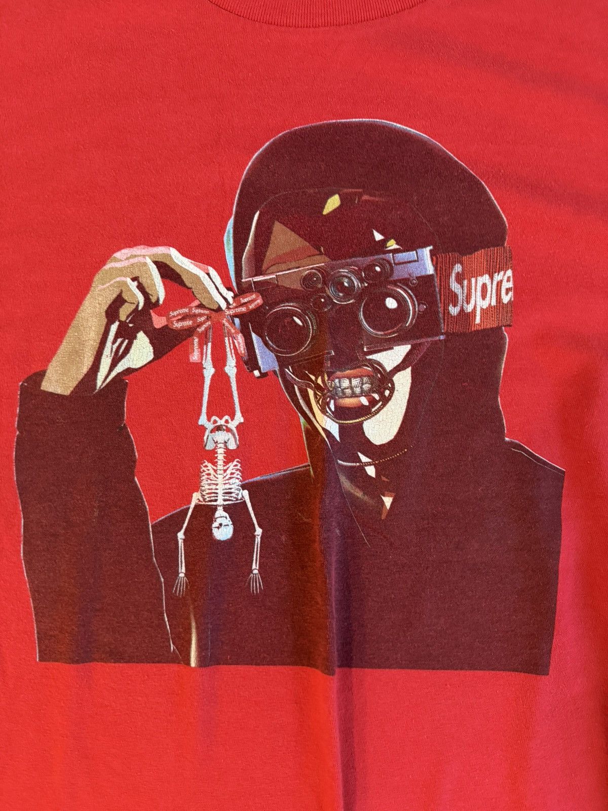 Supreme Supreme skeleton tee Size US M / EU 48-50 / 2 - 2 Thumbnail