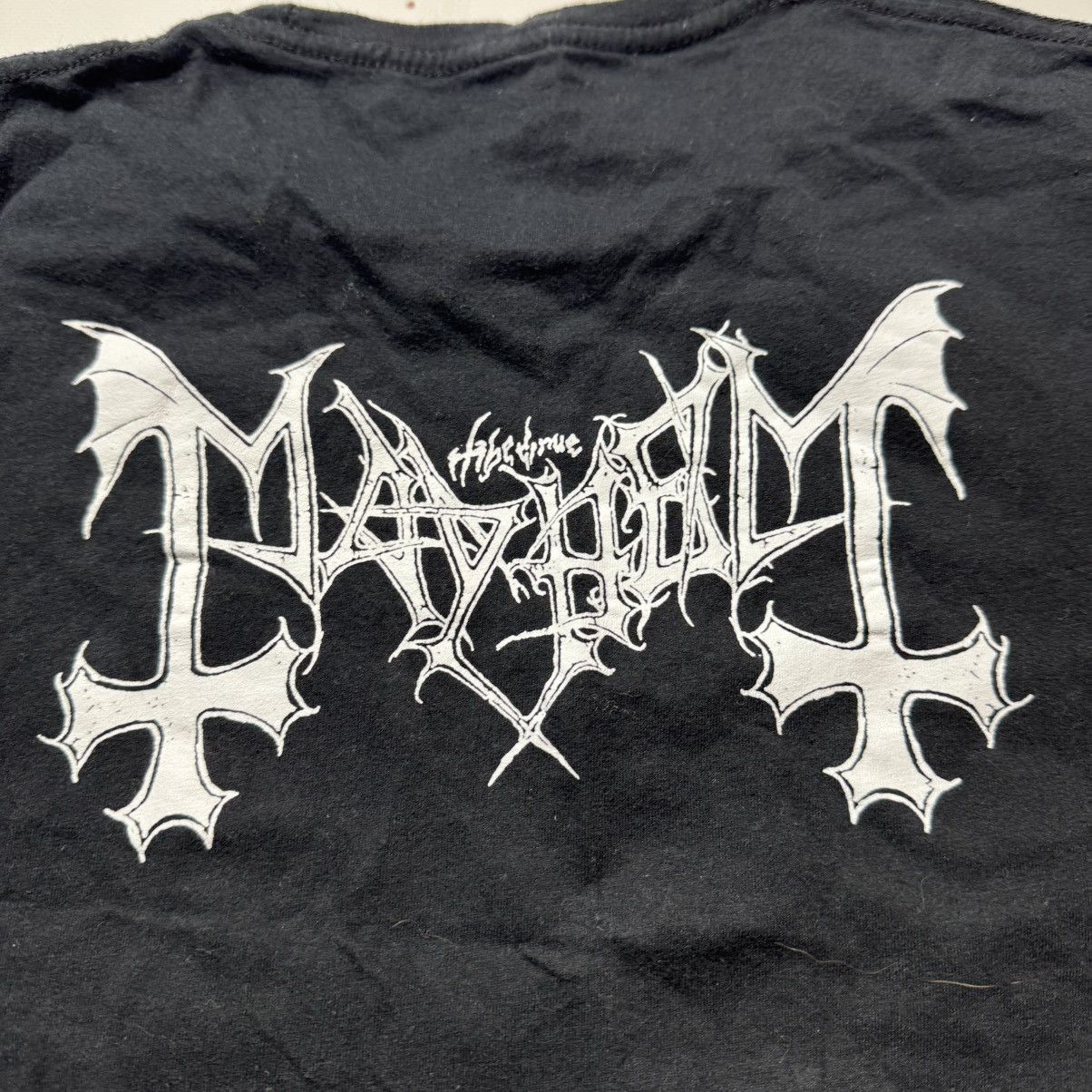 Band Tees Mayhem De Mysteriis Dom Sathanas Punk Rock T-Shirt Japan Size US M / EU 48-50 / 2 - 5 Thumbnail