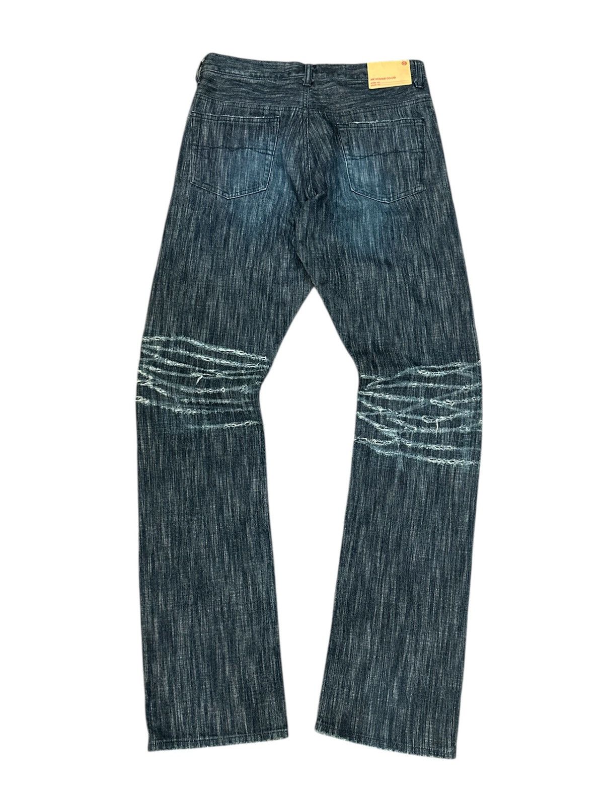 Michel Klein 1990 MK Homme (Michel Klein) Claw Mark Denim Size US 30 / EU 46 - 3 Thumbnail