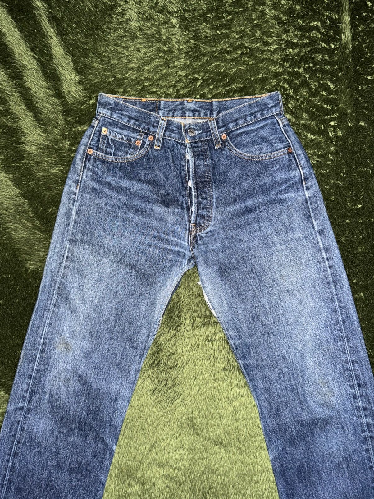 Levi's [W29/L34] Levi’s 501 Europe Vintage Wash Denim Pants Indigo Size US 29 - 5 Thumbnail