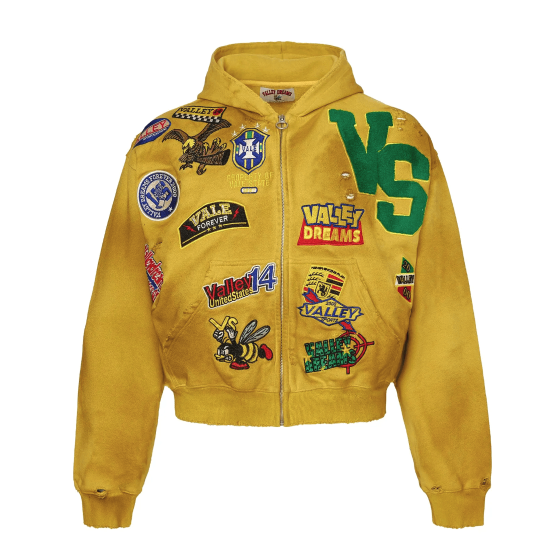 Other 🔥🔥Vale Forever Doodle Zip Up 'Yellow' Size M Size US M / EU 48-50 / 2 - 1 Thumbnail