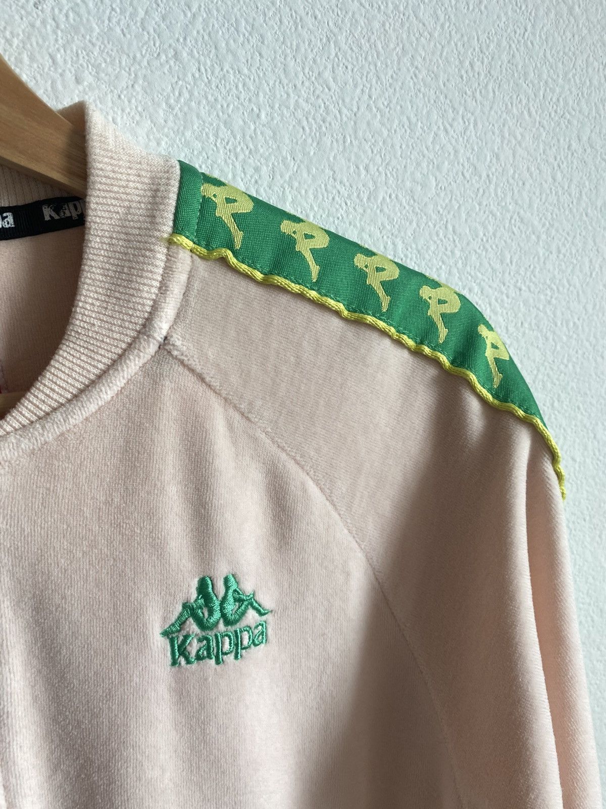Kappa Kappa Velour Zip Up Track Jacket Size US M / EU 48-50 / 2 - 3 Thumbnail