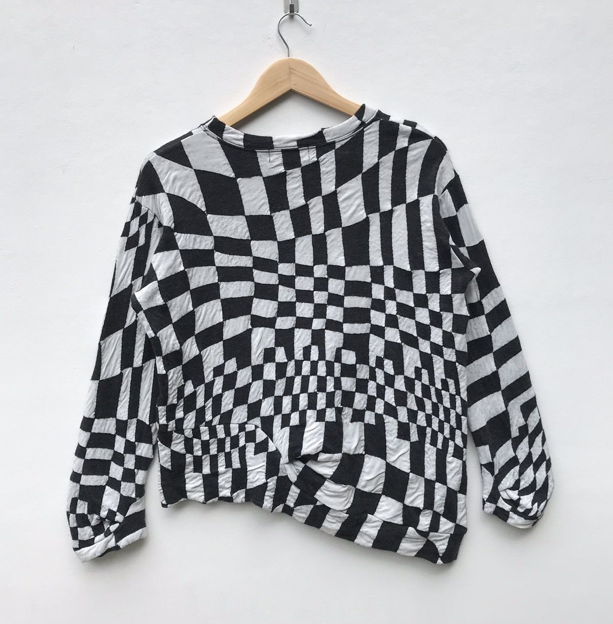 Issey Miyake Zucca Issey Miyake Checker Box Shirt Zucca Japanese Designer Size M / US 6-8 / IT 42-44 - 2 Thumbnail