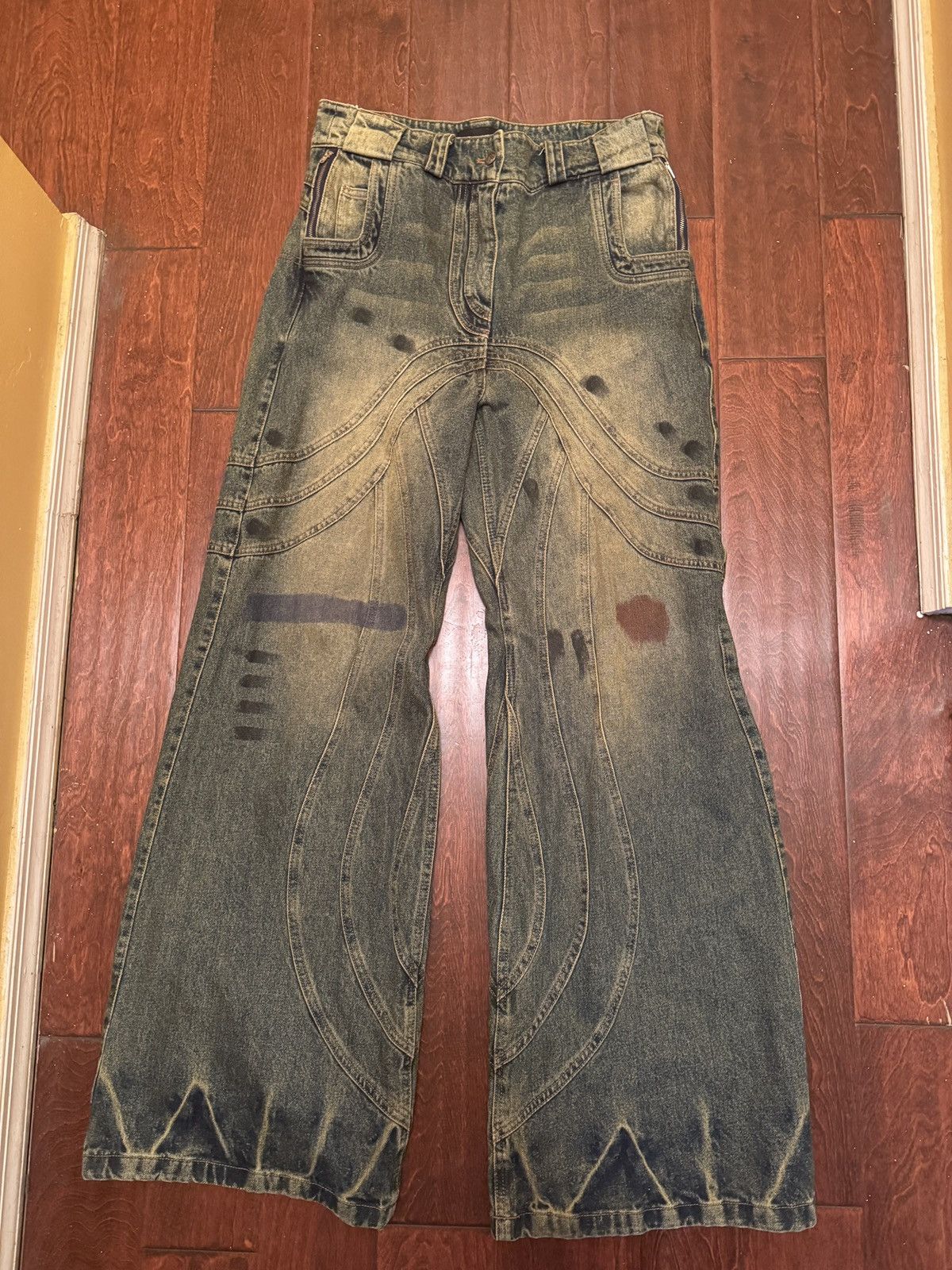No Faith Studios NO FAITH STUDIOS WAVE DENIM Size US 32 / EU 48 - 1 Thumbnail