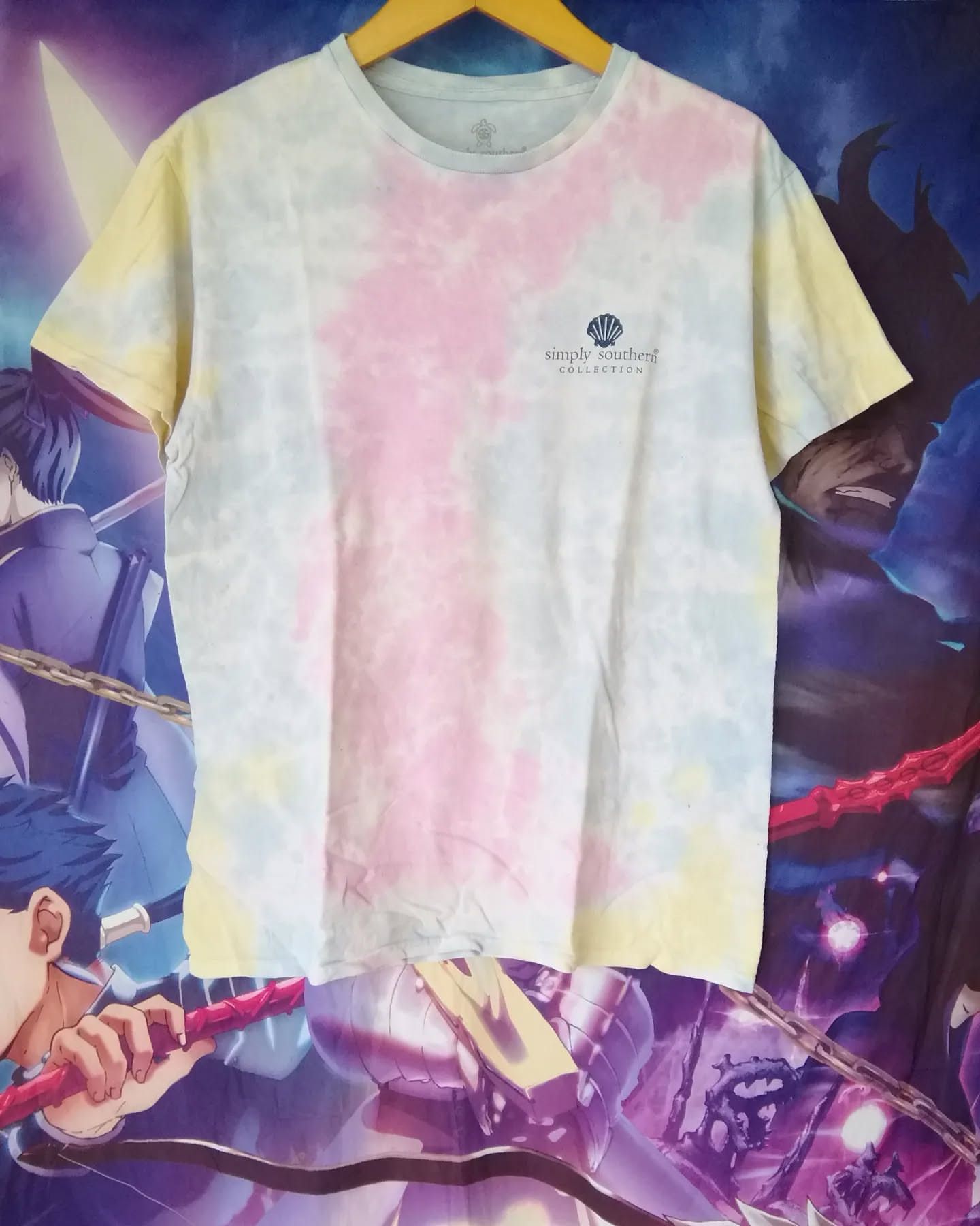 Vintage Simply Southern Just Keep Swimming Tie Dye Tees Size US M / EU 48-50 / 2 - 3 Thumbnail