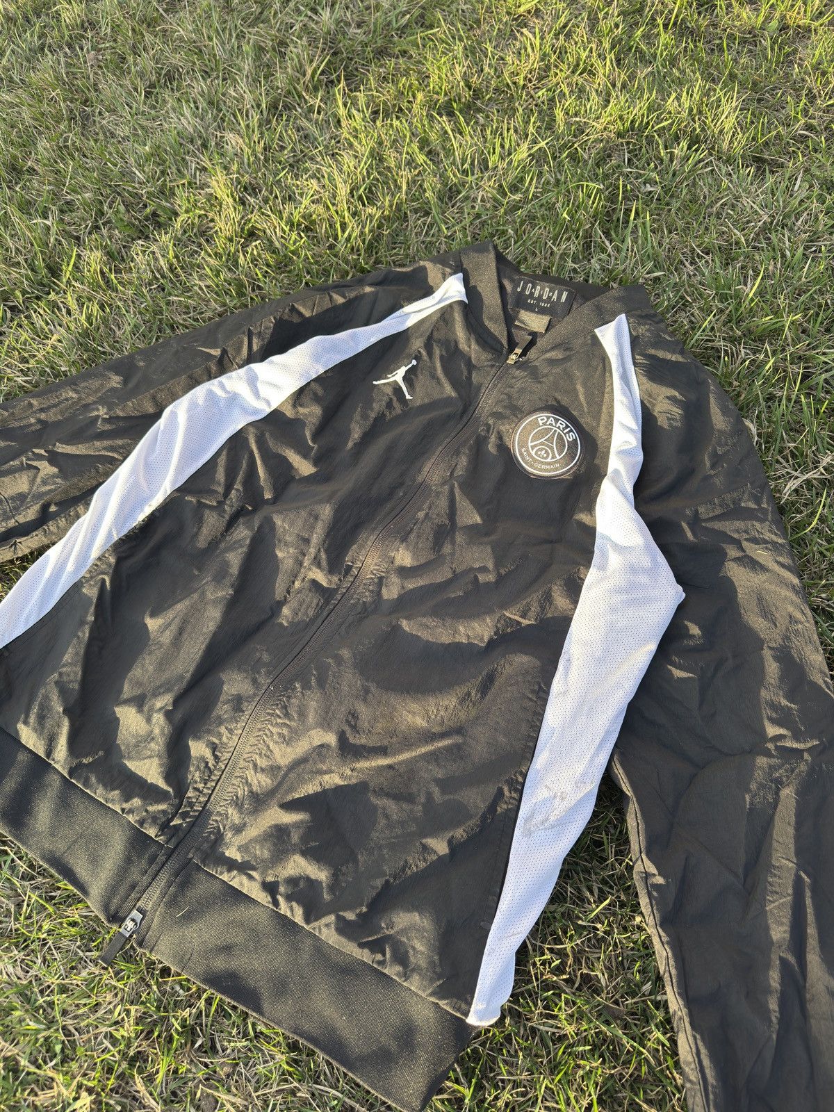 Jordan Brand Jacket Jordan x PSG neylon Size US L / EU 52-54 / 3 - 3 Thumbnail