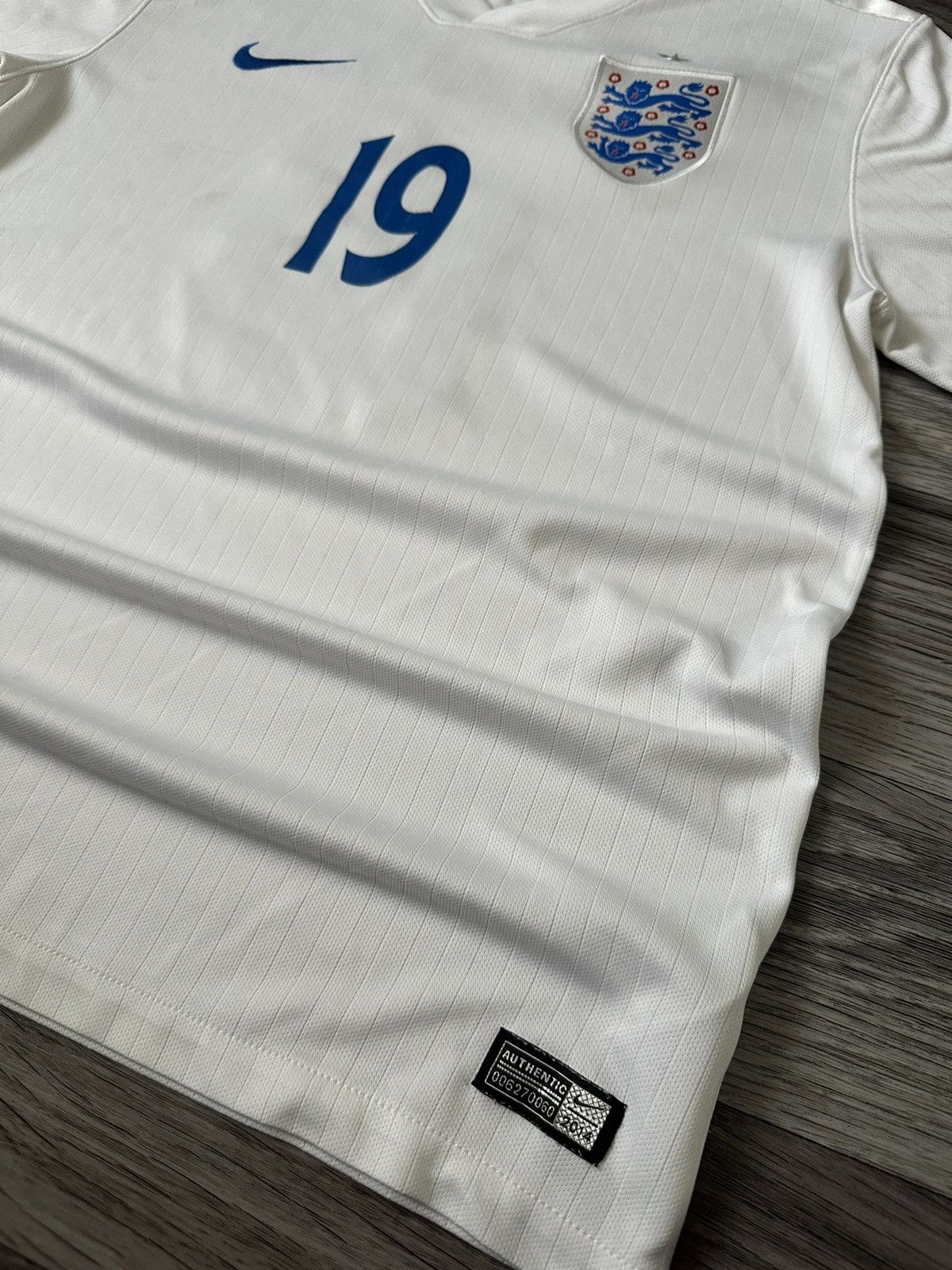 Nike × Vintage Nike England 2014 Jersey Dascoigne 19 hype blockcore Size US M / EU 48-50 / 2 - 4 Thumbnail