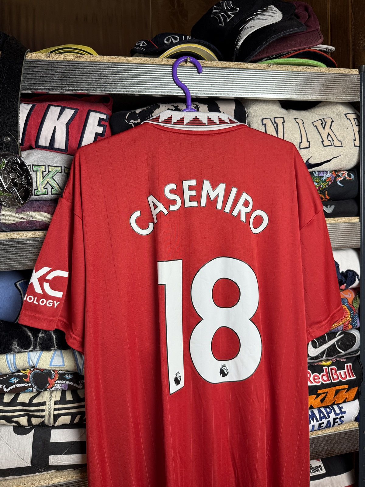 Adidas Adidas Manchester United Casemiro 22/23 T-shirt Jersey Size US XXL / EU 58 / 5 - 8 Thumbnail