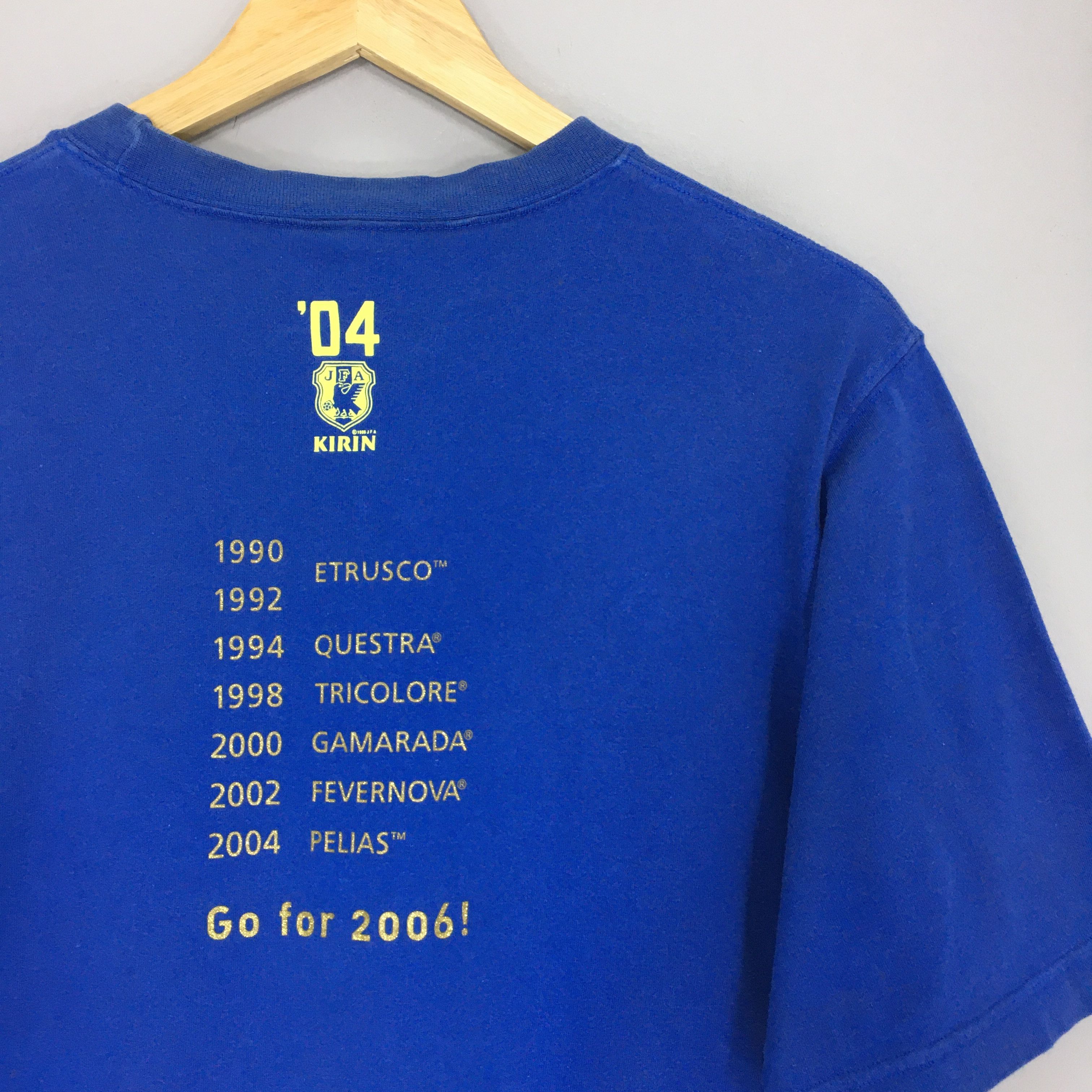 Adidas × Vintage Vintage Y2K Adidas Japan Soccer T Shirt Large Size US L / EU 52-54 / 3 - 10 Thumbnail