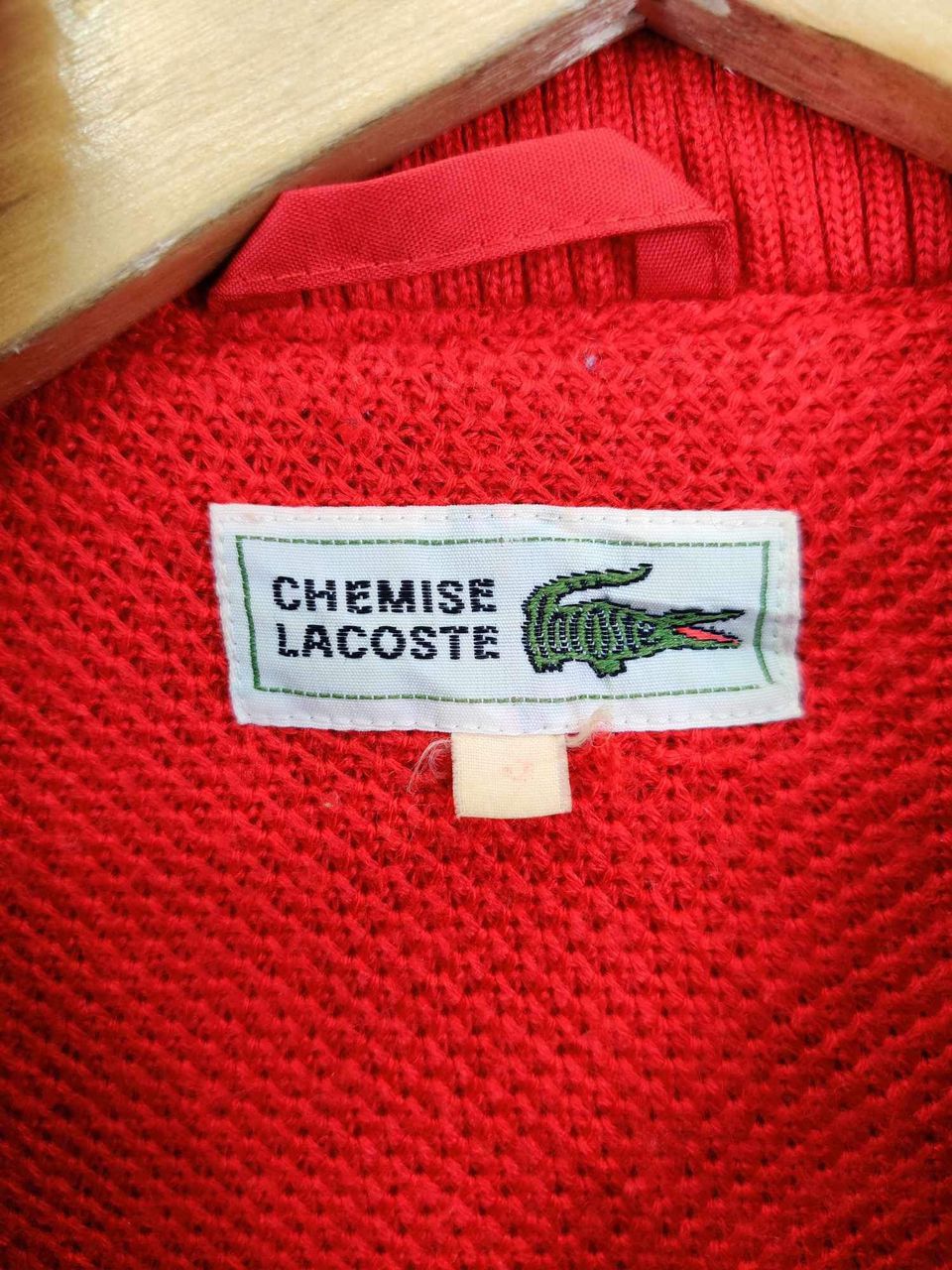 Lacoste Vintage Lacoste Small Logo Bomber Jacket Size US M / EU 48-50 / 2 - 14 Thumbnail