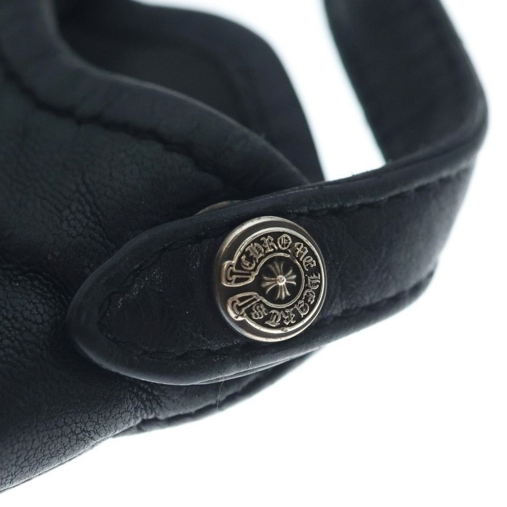 Chrome Hearts Chrome Hearts Flare Leather Phone Pouch Black/Silver Size ONE SIZE - 5 Thumbnail