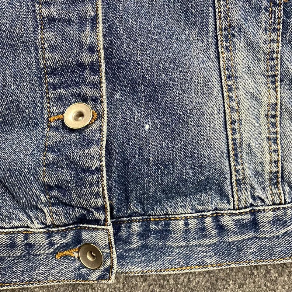 New Look New Look Jacket Womens Large Blue Denim Front Pockets Size L / US 10 / IT 46 - 3 Thumbnail