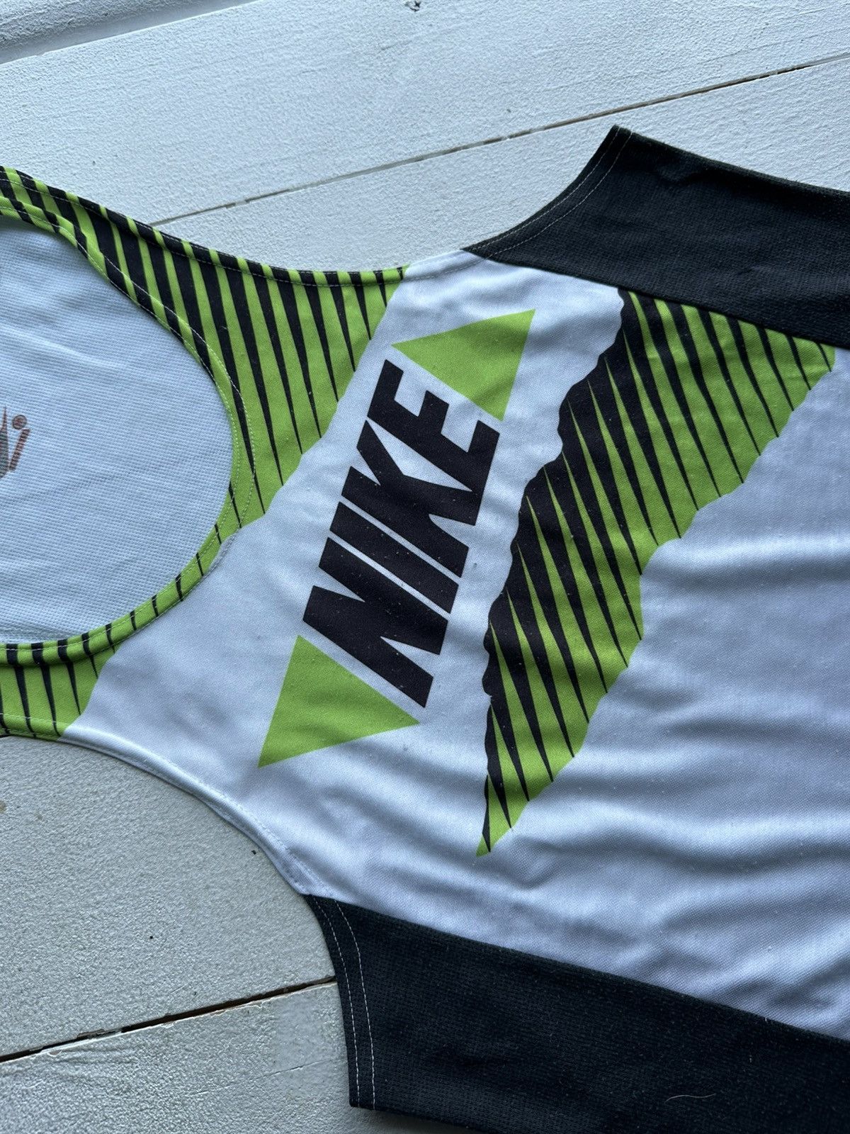 Nike 90s🚨NIKE Y2K BIG LOGO MADE IN USA vintage tank top Size US M / EU 48-50 / 2 - 4 Thumbnail