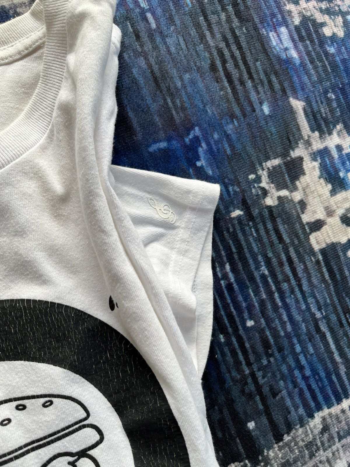 Japanese Brand × Number (N)ine Number (Nine) Burger Big Logo Tee Japan Size US L / EU 52-54 / 3 - 9 Thumbnail