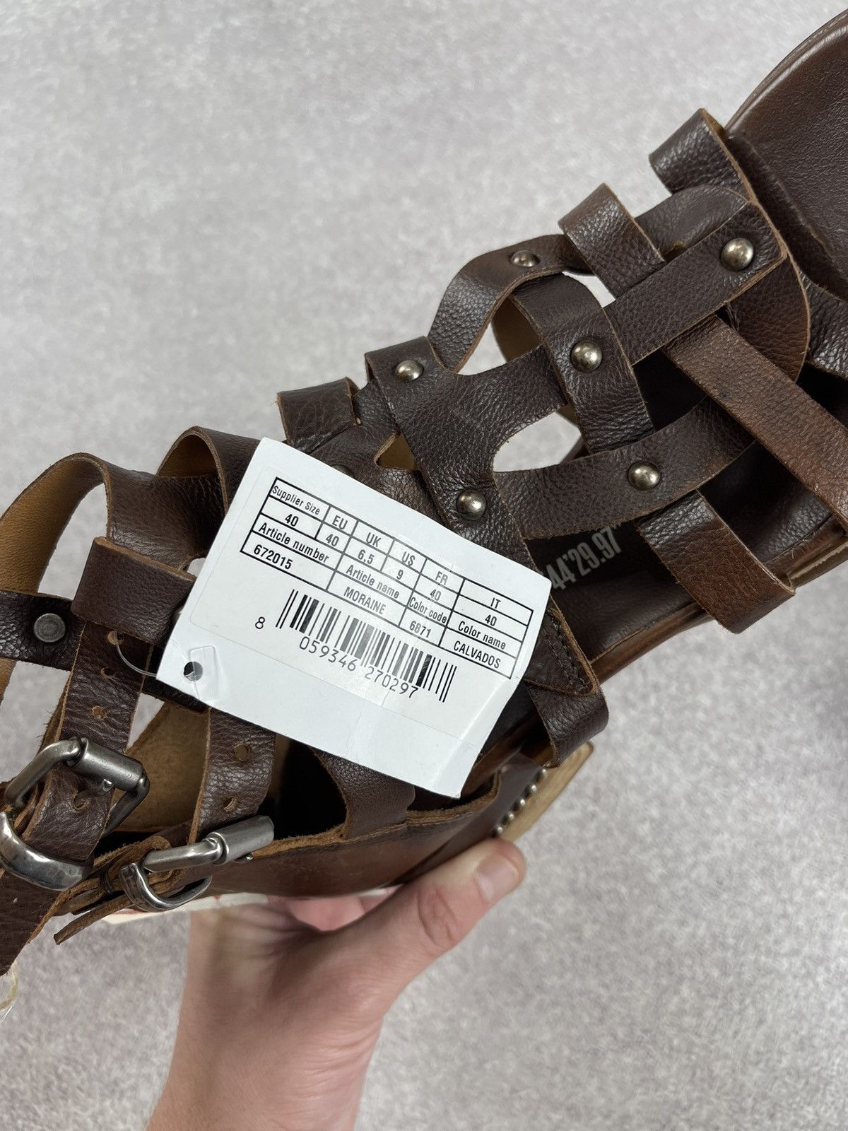 A.S.98 A.S.98 Airstep Moraine Leather Sandals Size 40 Size US 10 / IT 40 - 11 Thumbnail