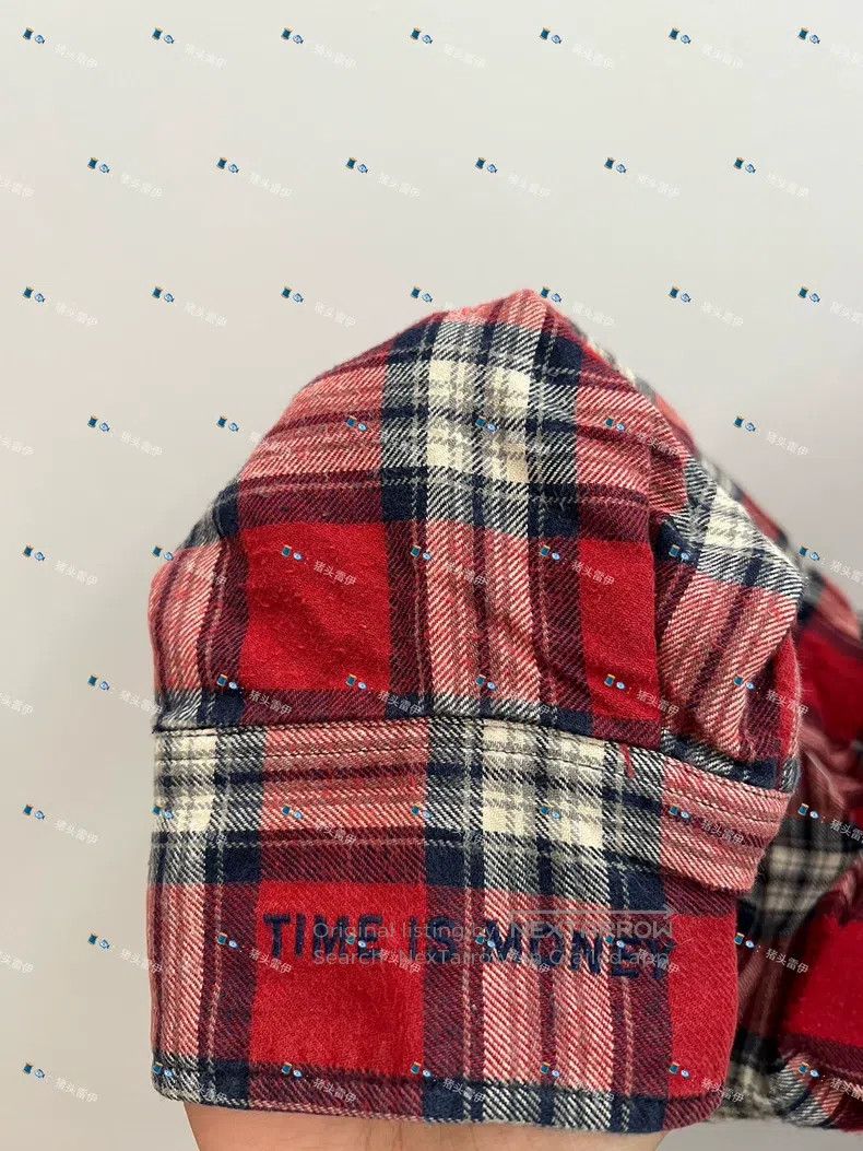 Vetements Vetements Iron Ring Shoulder Red Plaid Shirt Size US S / EU 44-46 / 1 - 4 Thumbnail