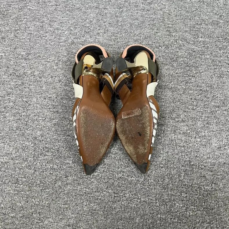 Fendi Fendi Double F High Heels Size 37 Size US 6 / IT 36 - 4 Thumbnail