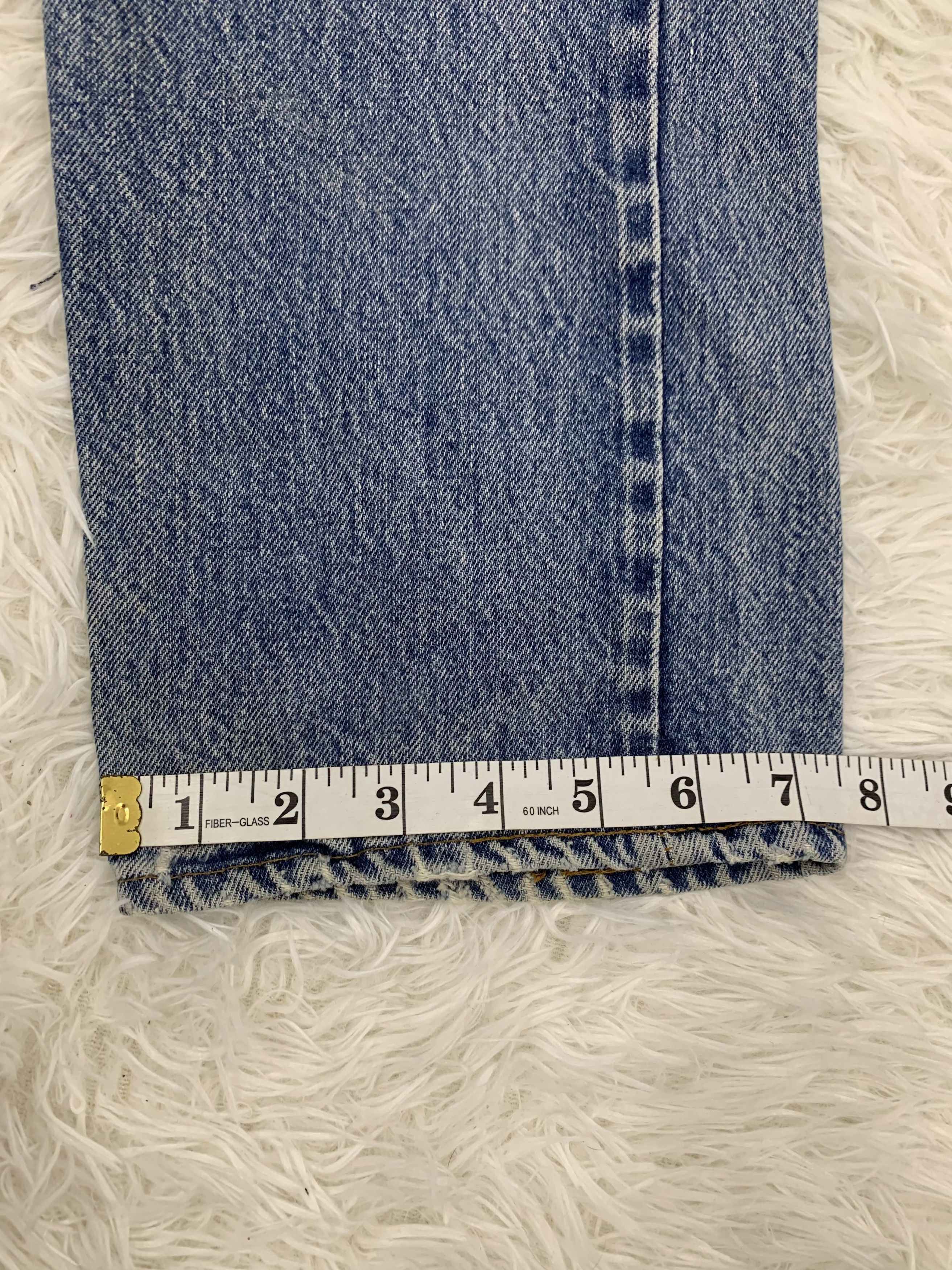Levi's Vtg 80s Levi's 501 Selfedge Jeans Pant Button 524 Size US 28 / EU 44 - 17 Thumbnail