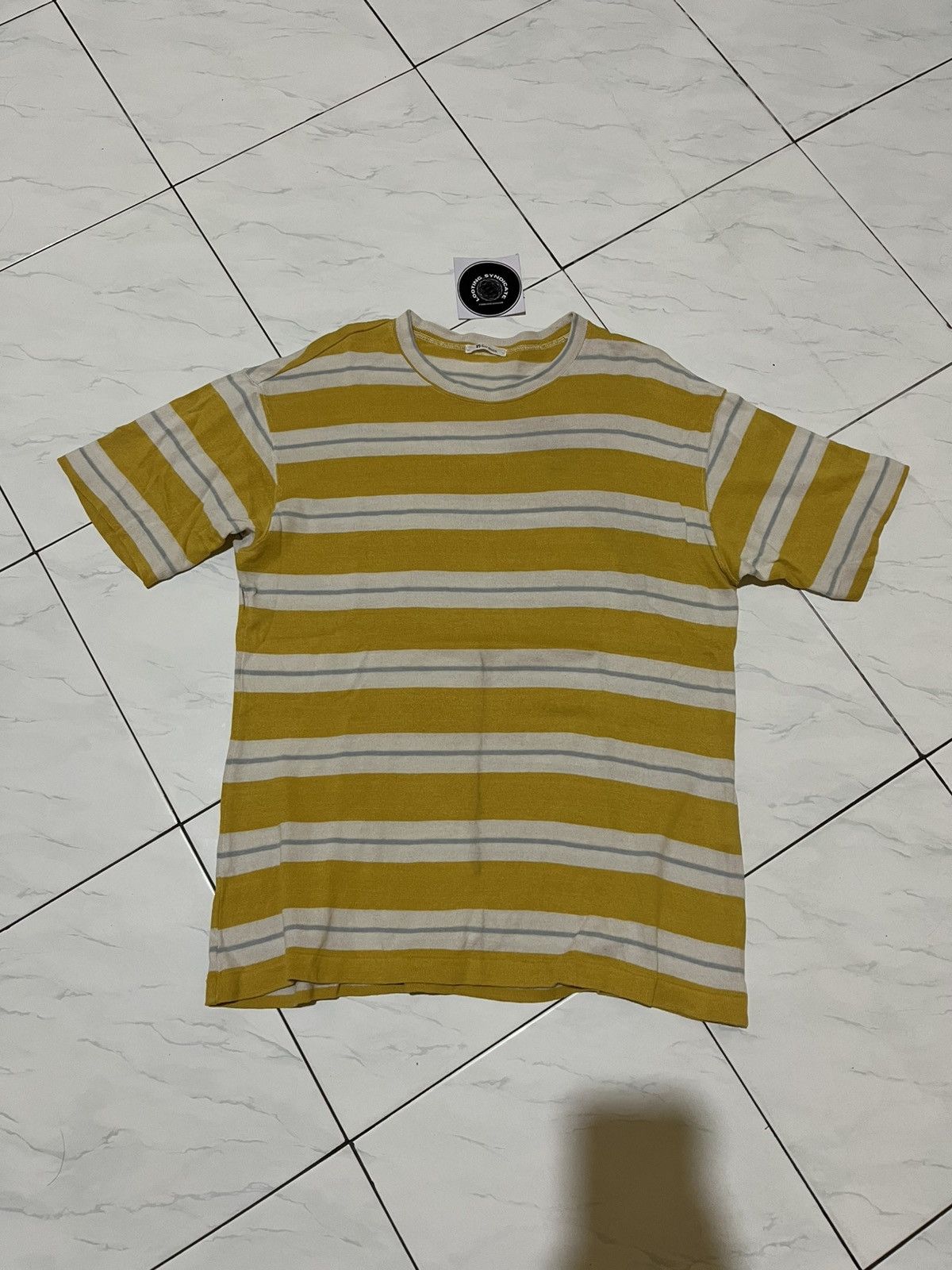 Yohji Yamamoto Vintage Ys For Men Stripes Tee Size US M / EU 48-50 / 2 - 1 Thumbnail