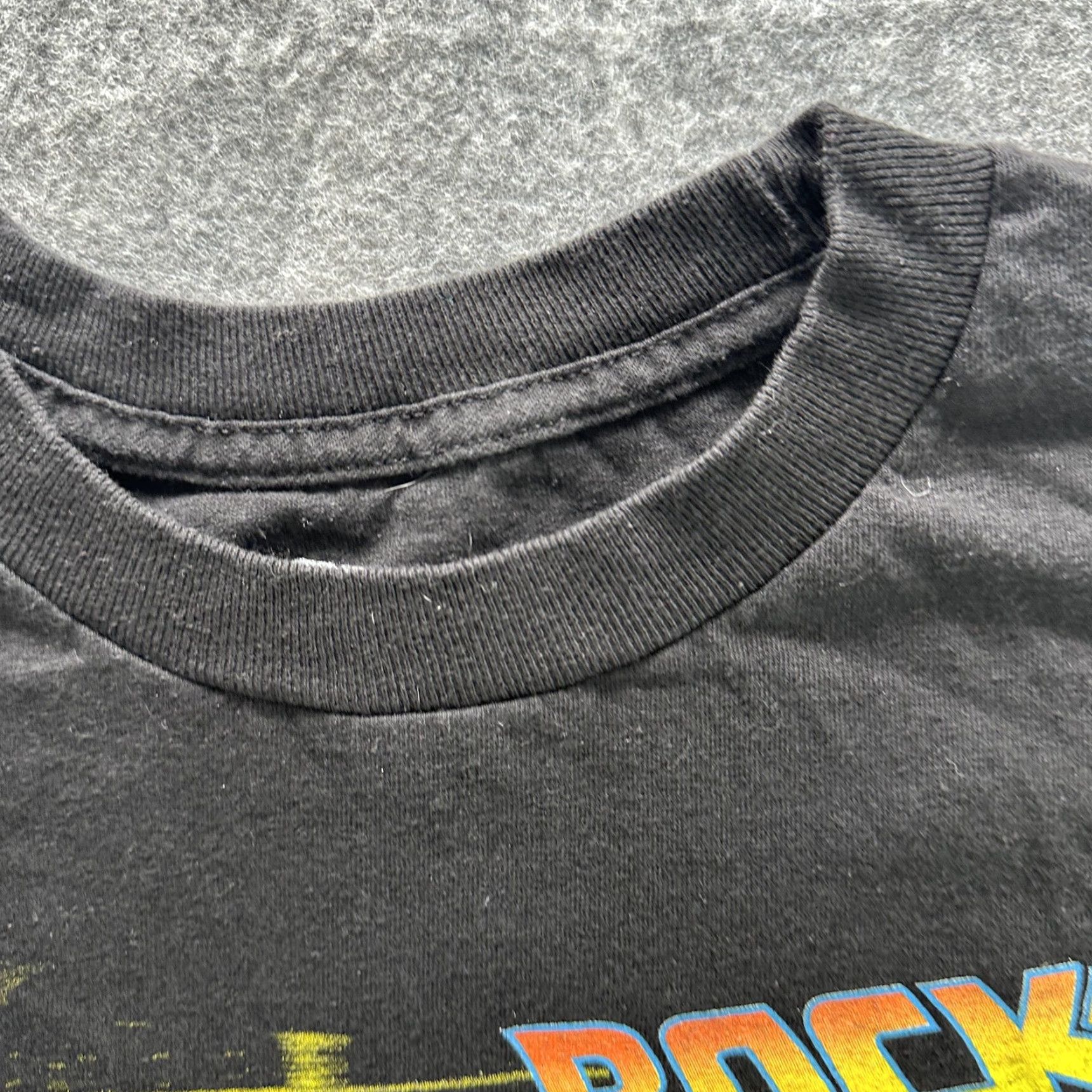 Vintage VINTAGE Back To The Future Shirt Mens L Black 1985 Delorean Movie Graphic Sci Fi Size US L / EU 52-54 / 3 - 7 Thumbnail