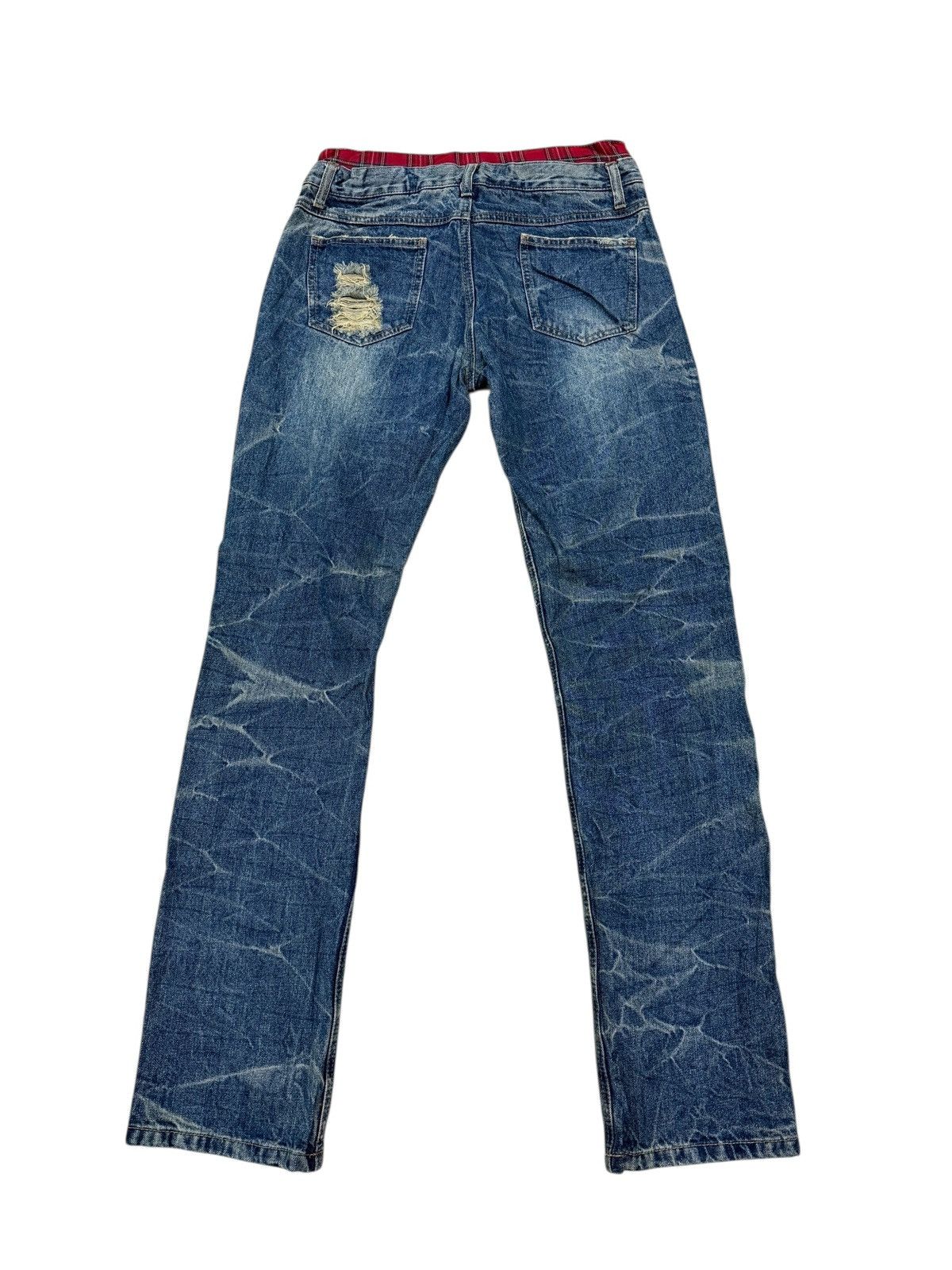 Other DISTRESSED DOUBLE WAIST JEANS Size US 28 / EU 44 - 7 Thumbnail