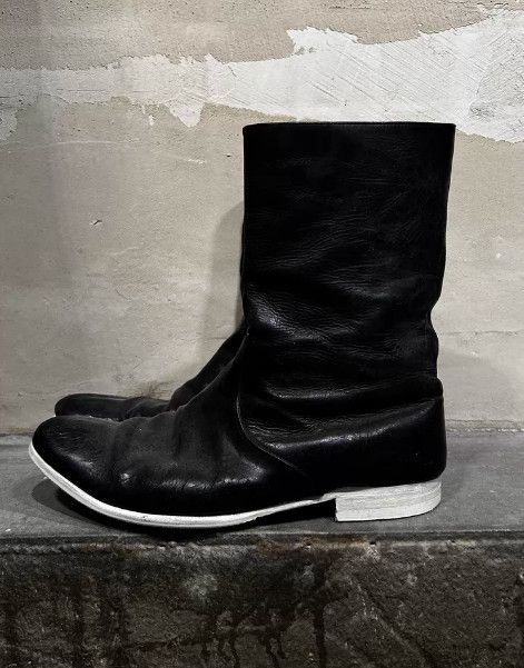 Number (N)ine Number (N)ine 2002SS “Modern Age” Leather Boots Size US 8 / EU 41 - 8 Thumbnail