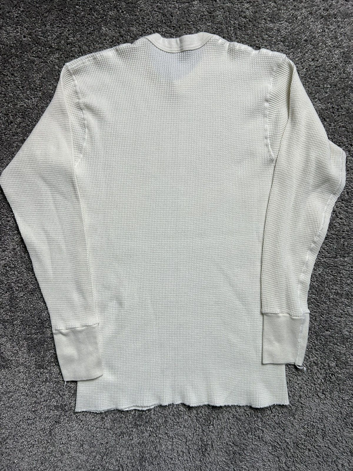 Fruit Of The Loom × Vintage Vintage 80s Fruit of the Loom Waffle Thermal Made in USA Size US XL / EU 56 / 4 - 5 Thumbnail