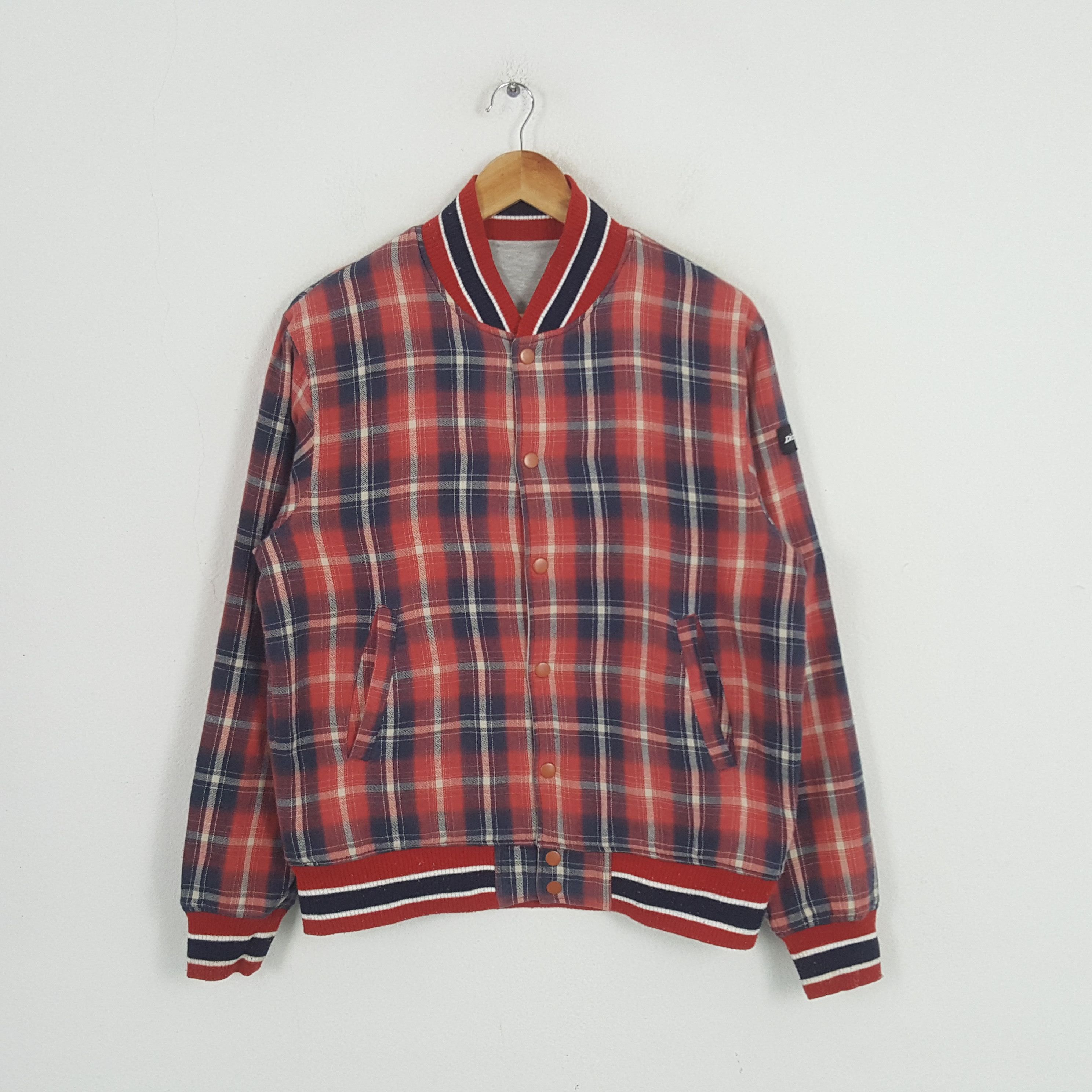 Dickies × Vintage Vintage Dickies American Skulls Reversible Jacket C279N27 Size US M / EU 48-50 / 2 - 3 Thumbnail