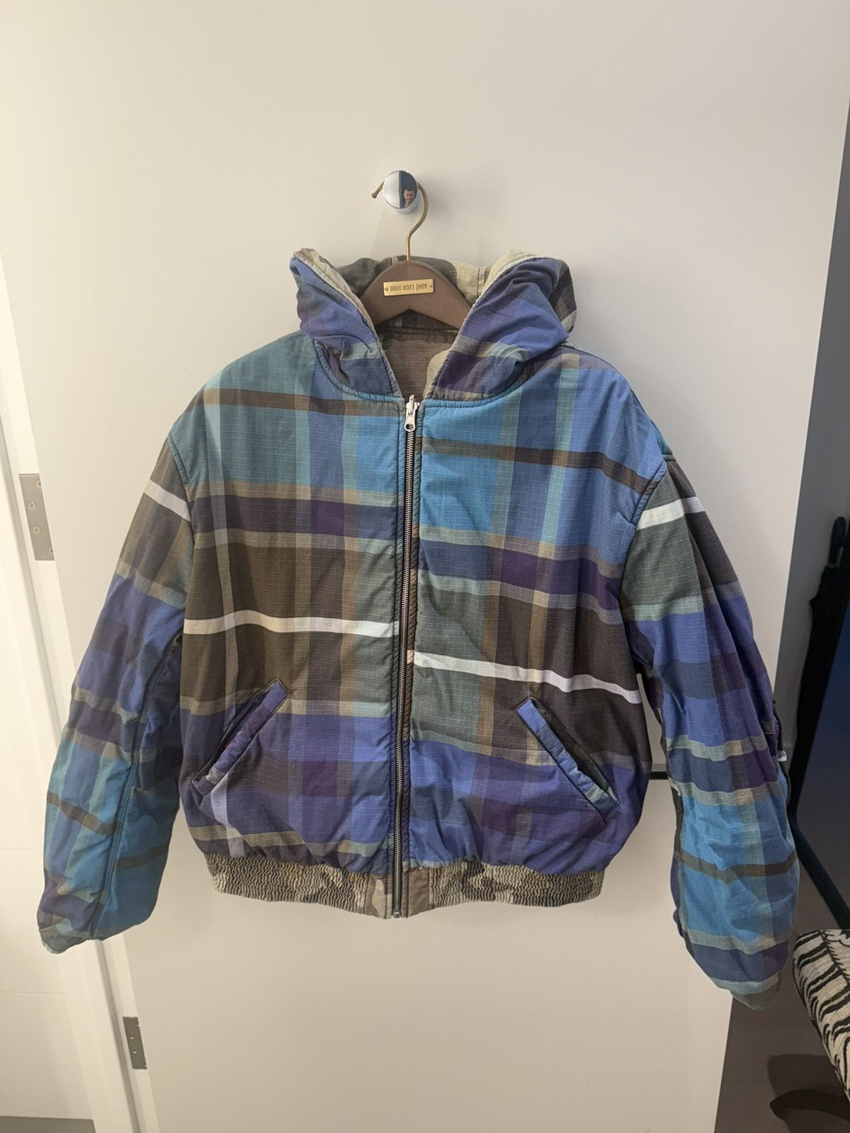 424 424 camo bomber jacket reversible size XL cropped Size US L / EU 52-54 / 3 - 6 Thumbnail