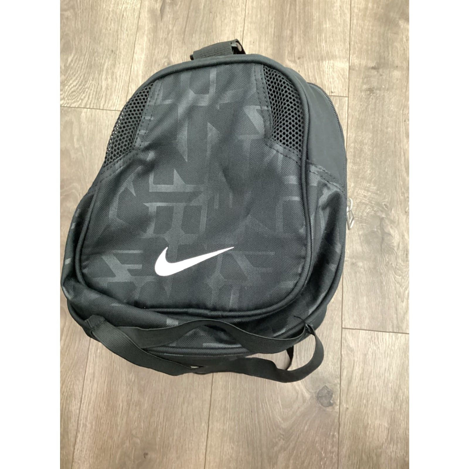 Nike Nike Large Duffle Gym Bag Men's Black Polyester Carry On Day Bag 3 Compartments Size ONE SIZE - 4 Thumbnail