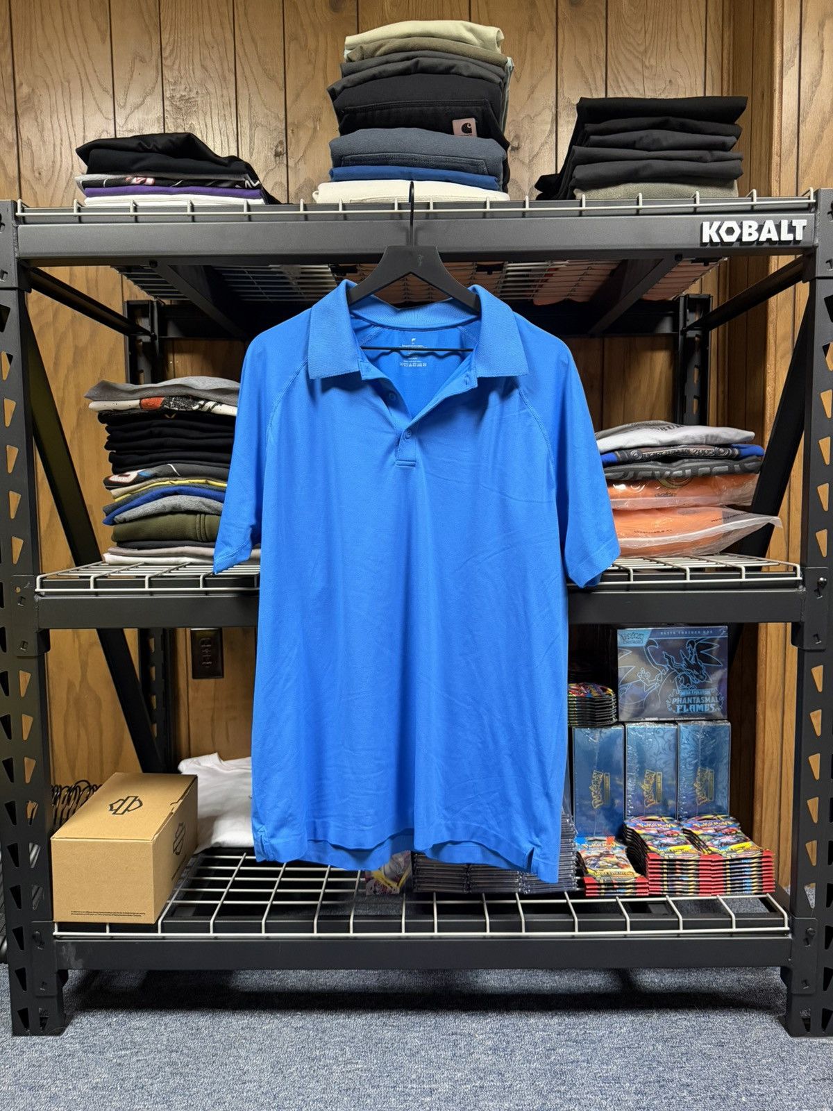 Fabletics Fabletics Men’s Blue Active Polo Size XL Size US XL / EU 56 / 4 - 1 Thumbnail