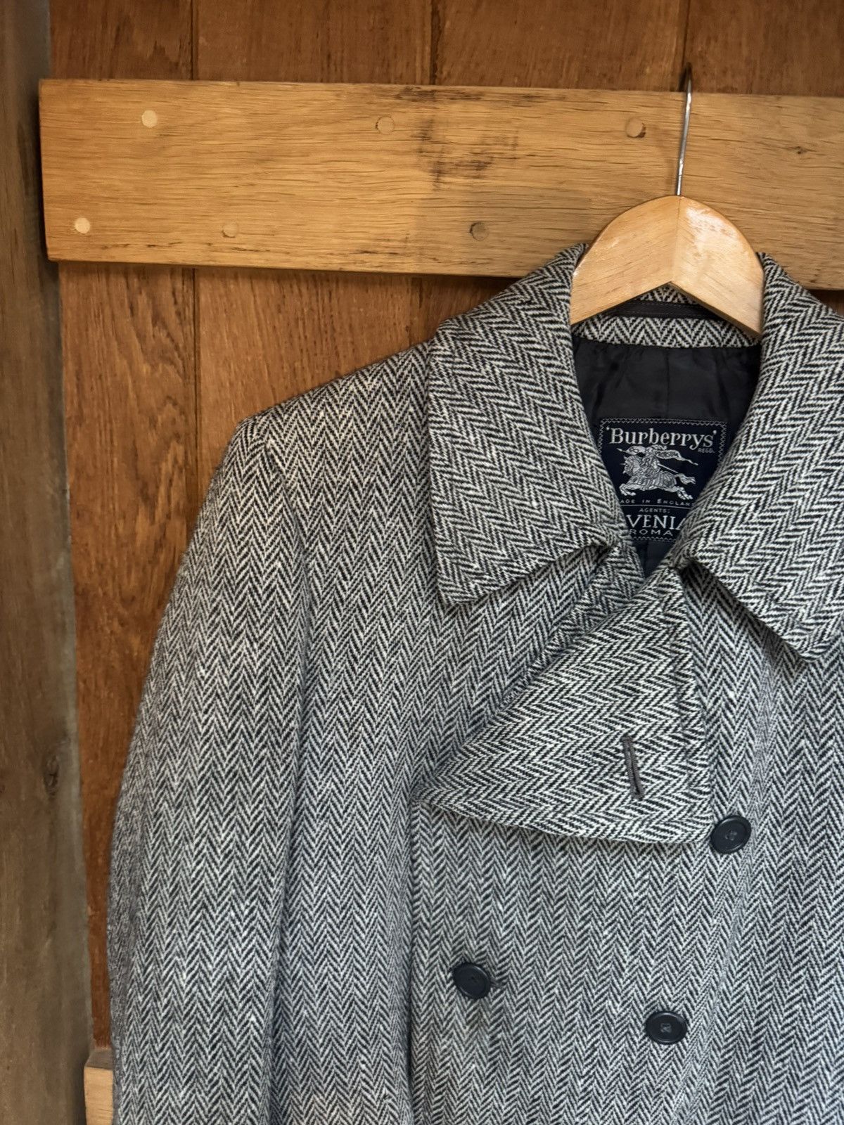Burberry Vintage Burberry Irish Tweed Overcoat – Size 38R Medium Size US M / EU 48-50 / 2 - 3 Thumbnail