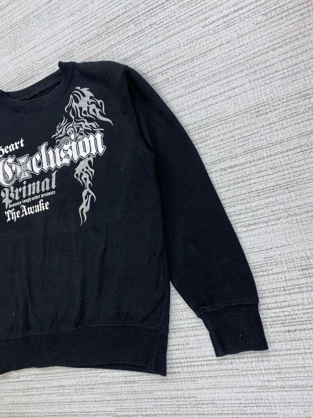 Dragonfly × Japanese Brand × Vintage Vintage Heart Exclusion Custom Dragonfly Japan Sweatshirt Size US M / EU 48-50 / 2 - 4 Thumbnail