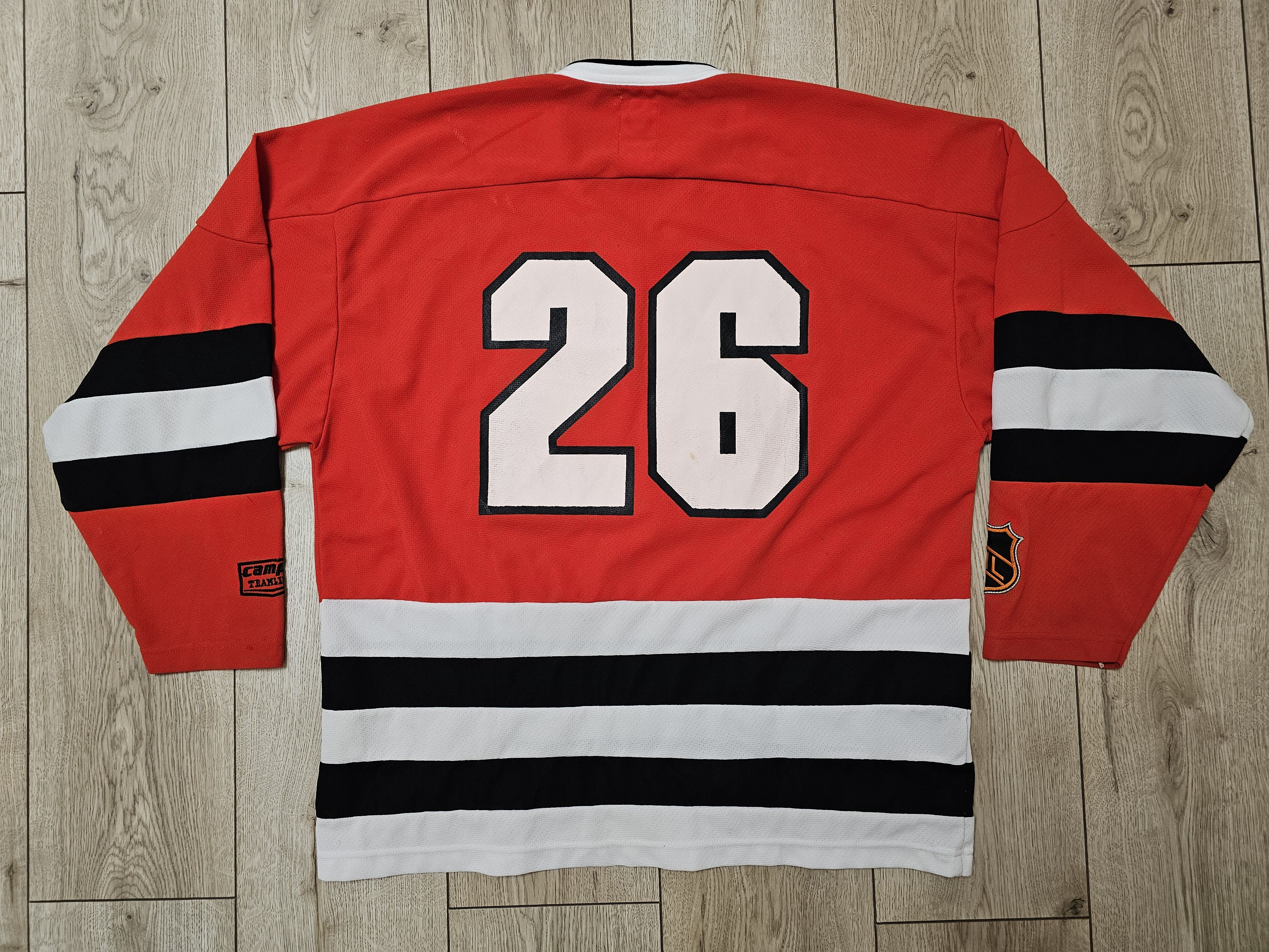 NHL × Vintage CHICAGO BLACKHAWKS 90s VINTAGE HOCKEY JERSEY CAMPRI Size US M / EU 48-50 / 2 - 2 Thumbnail