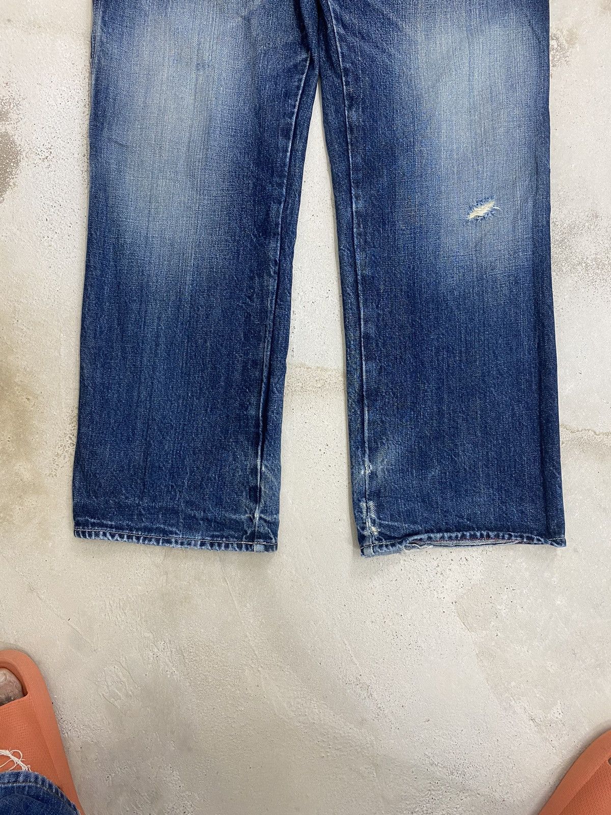 JNCO × Japanese Brand Gap Jean Baggy Loose Fit Blue Jean Cargo Pocket Jnco Size US 37 - 4 Thumbnail